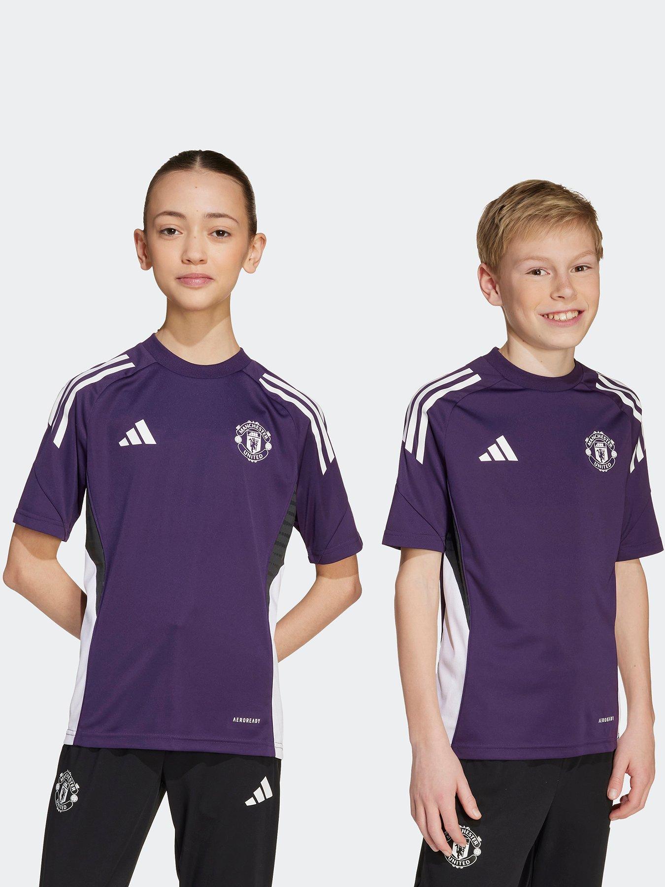 undefined Junior Manchester United Training Jersey - Purple