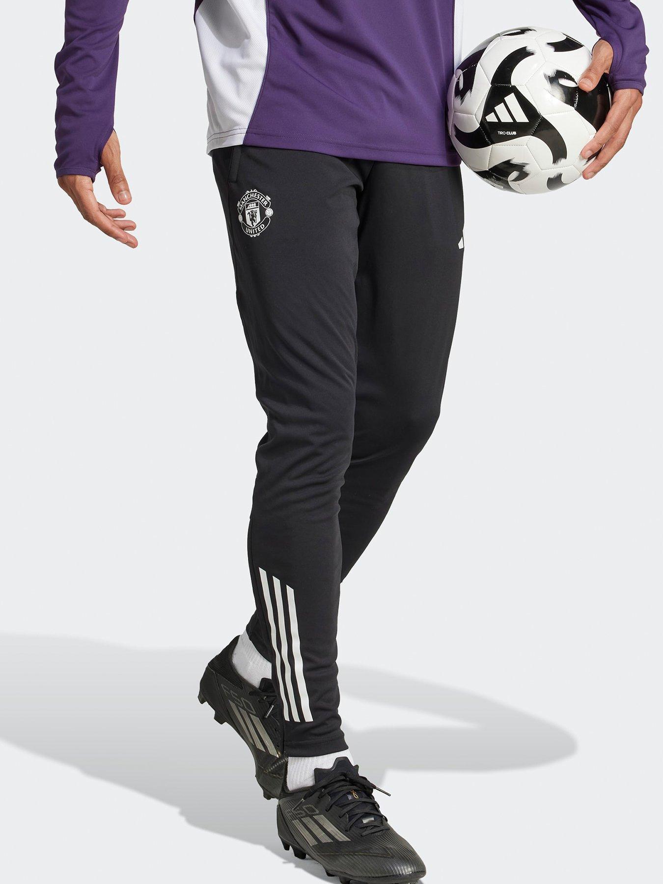 adidas Mens Manchester United Training Pant - Black