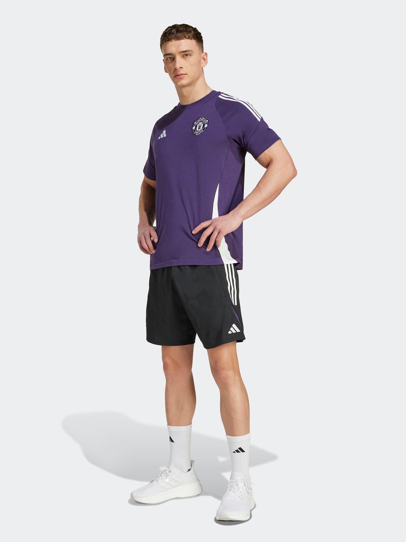 Image 2 of 5 of adidas Mens Manchester United Training Shorts - Black