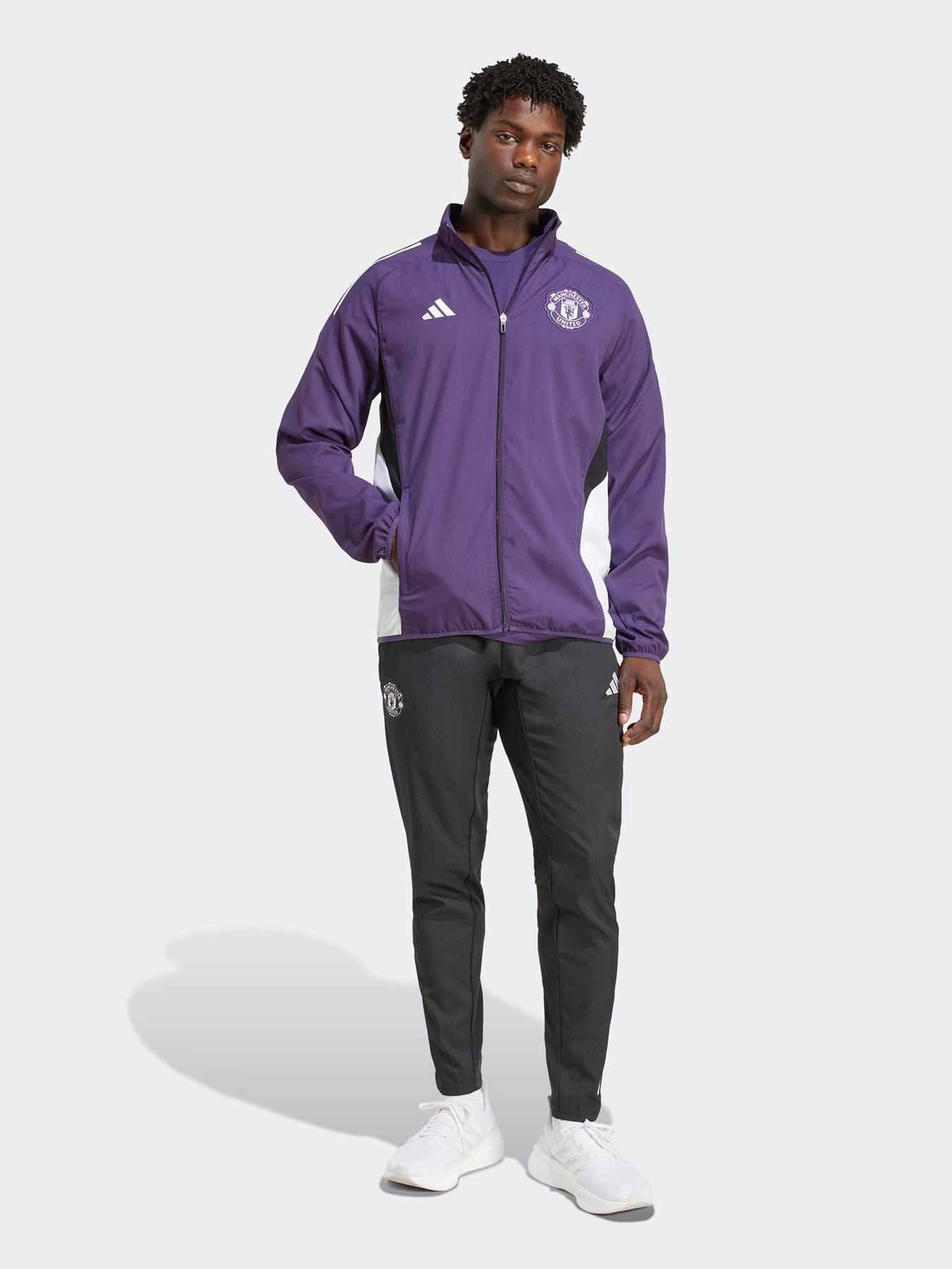 Image 2 of 6 of adidas Mens Manchester United Training Pants - Black