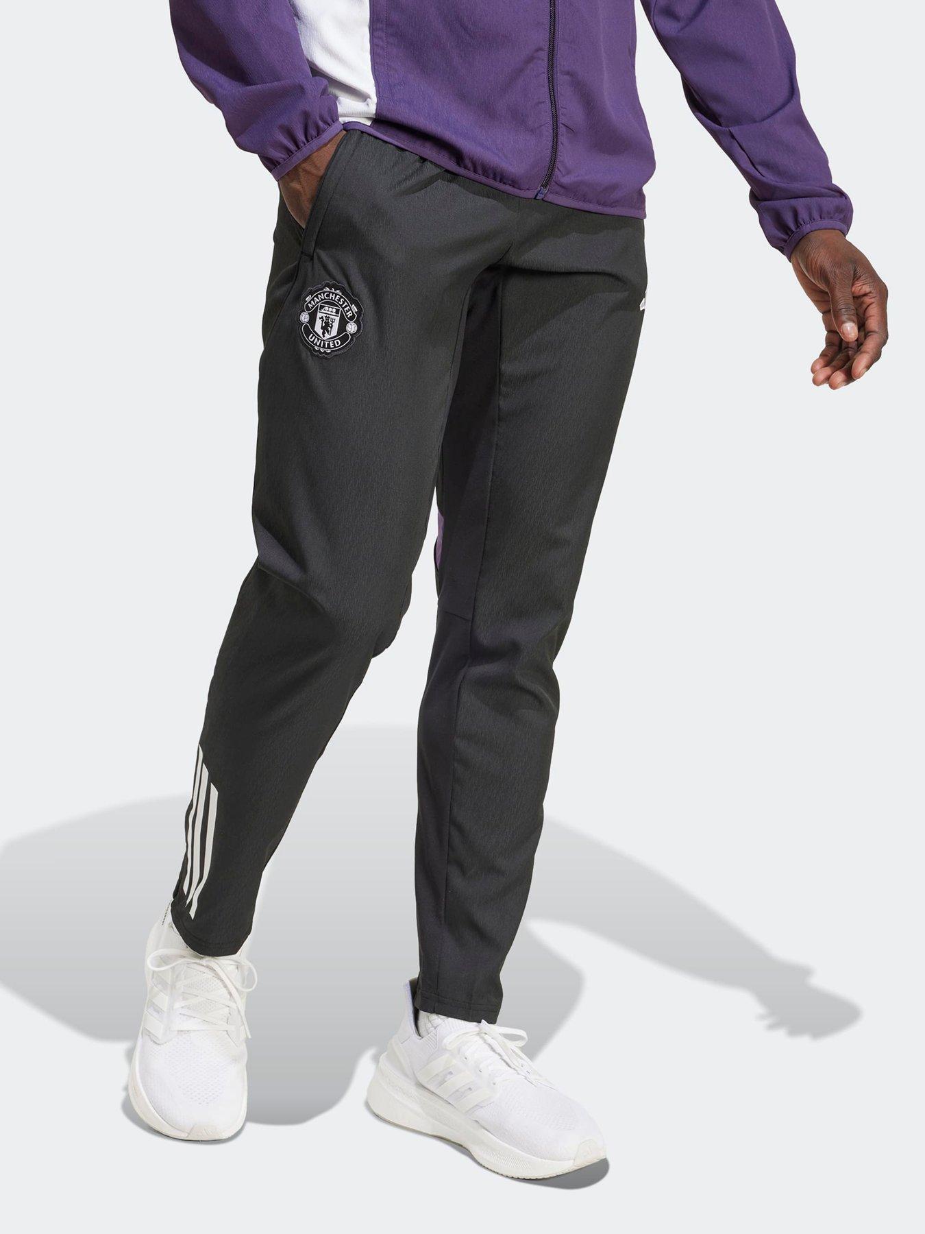 Image 4 of 6 of adidas Mens Manchester United Training Pants - Black