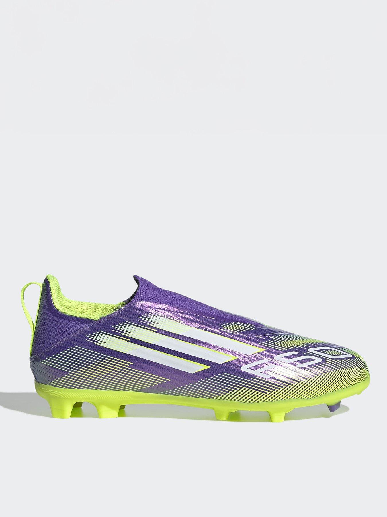 adidas Junior F50 League Laceless Firm Ground Football Boots