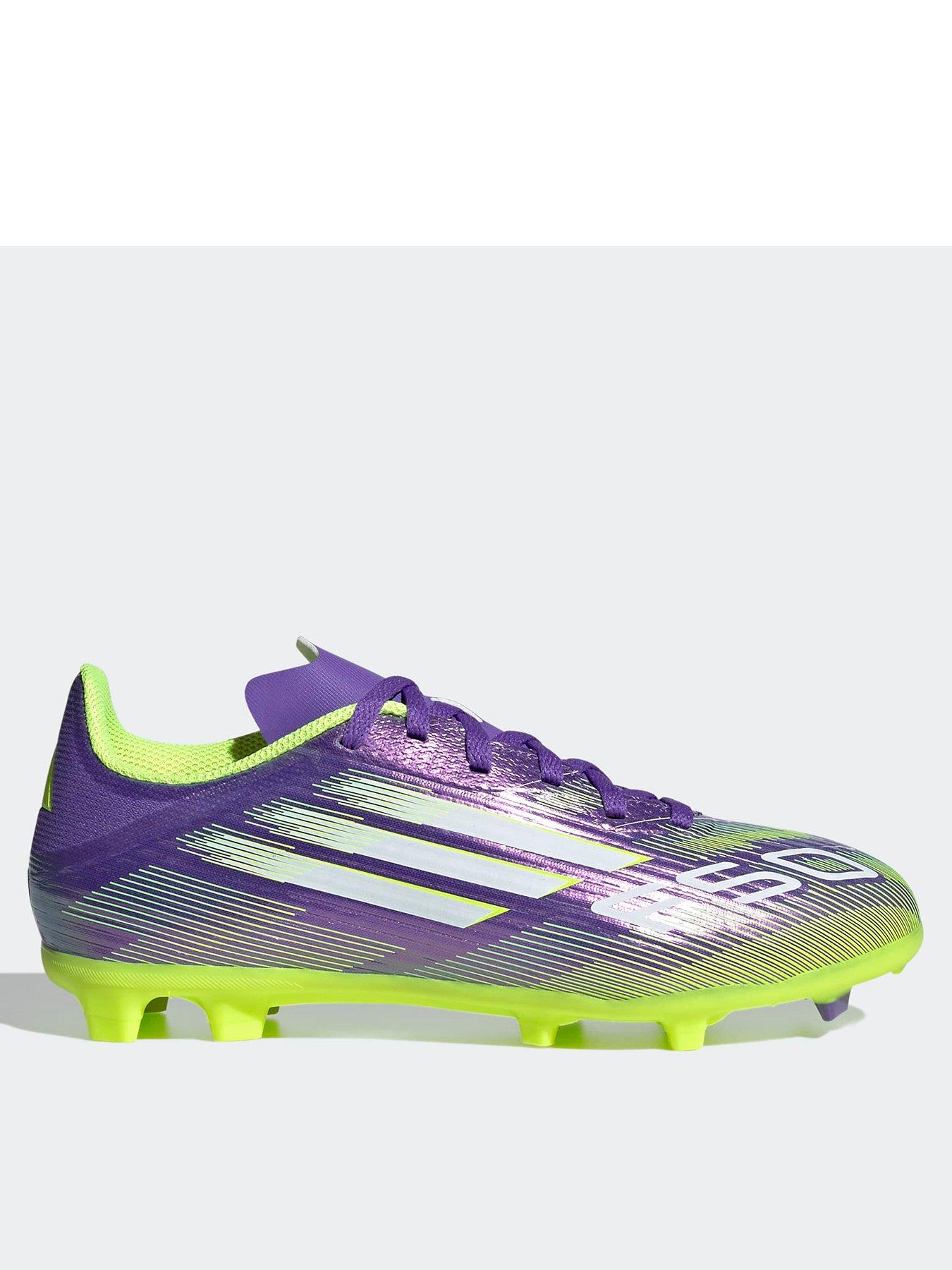 undefined Junior F50 League Firm Ground Football Boots - Purple