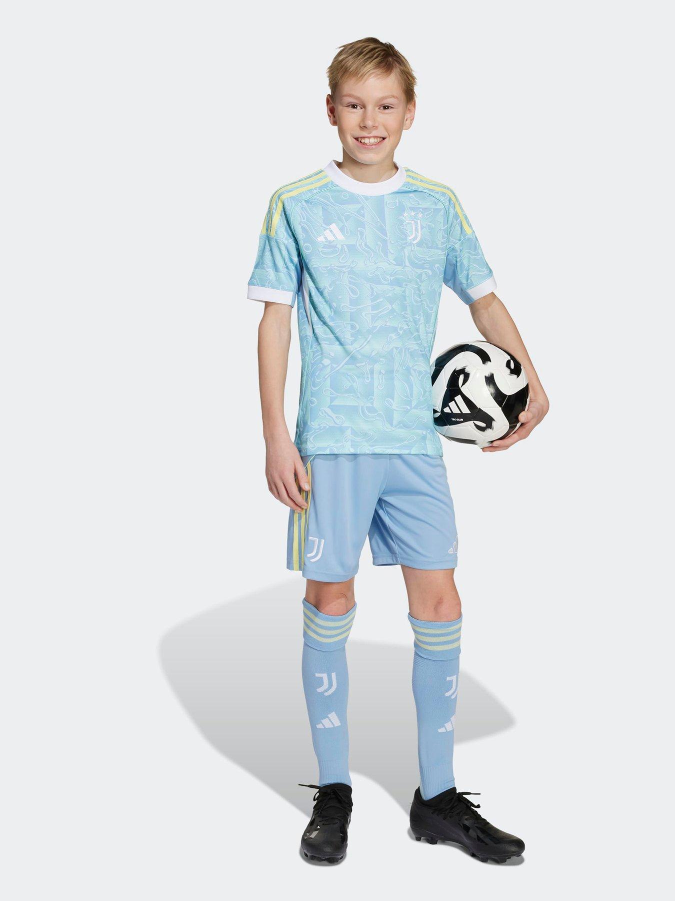 Image 4 of 4 of adidas Juventus Junior 25/26 Away Stadium Shorts - Blue