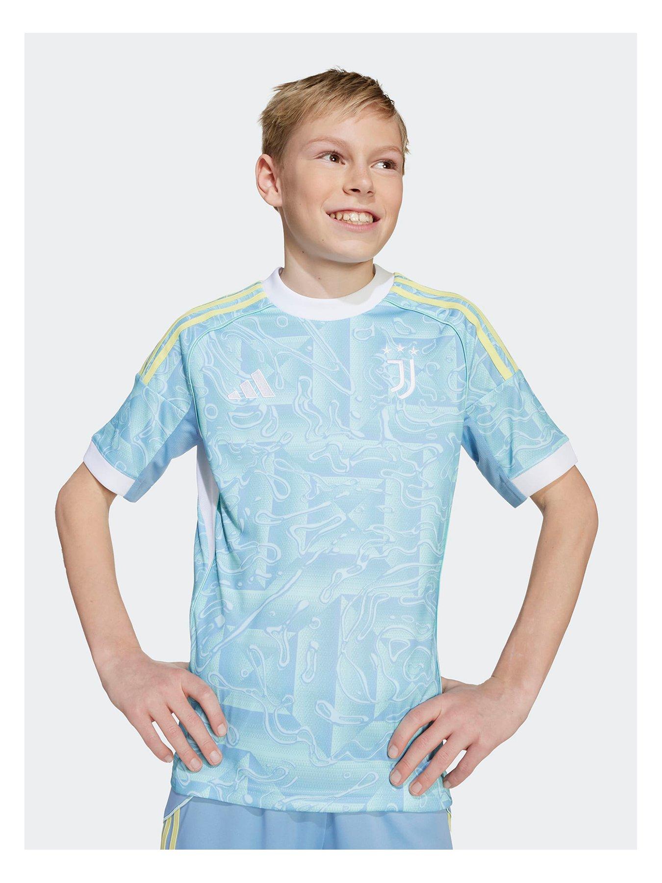 undefined Juventus Junior 25/26 Away Stadium Replica Shirt - Blue