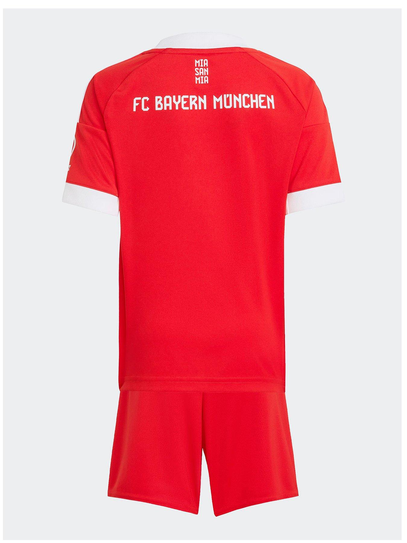 Image 3 of 3 of adidas Bayern 25/26 Home Mini Kit - Red