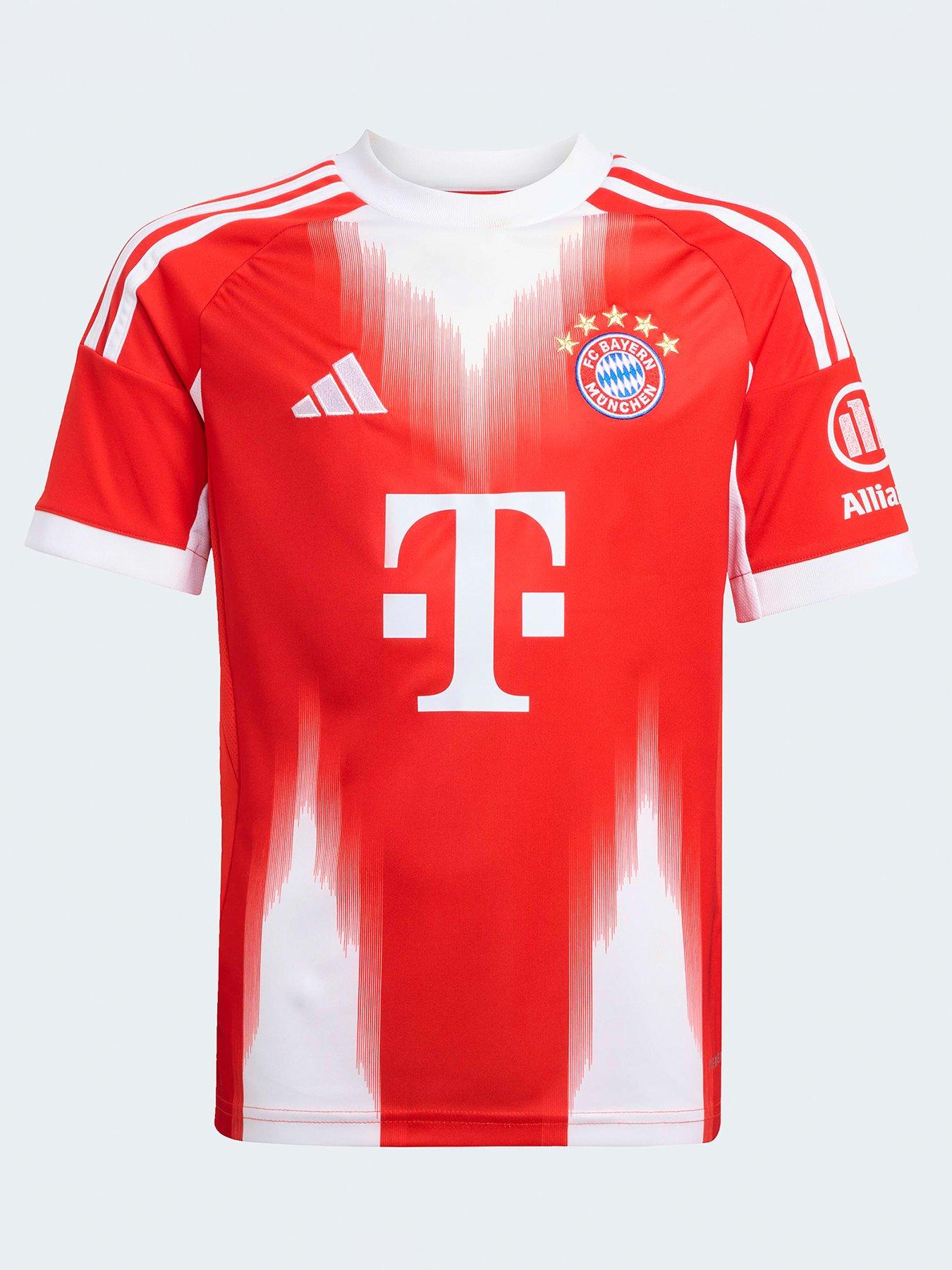undefined Bayern Junior 25/26 Home Stadium Replica Shirt - Red
