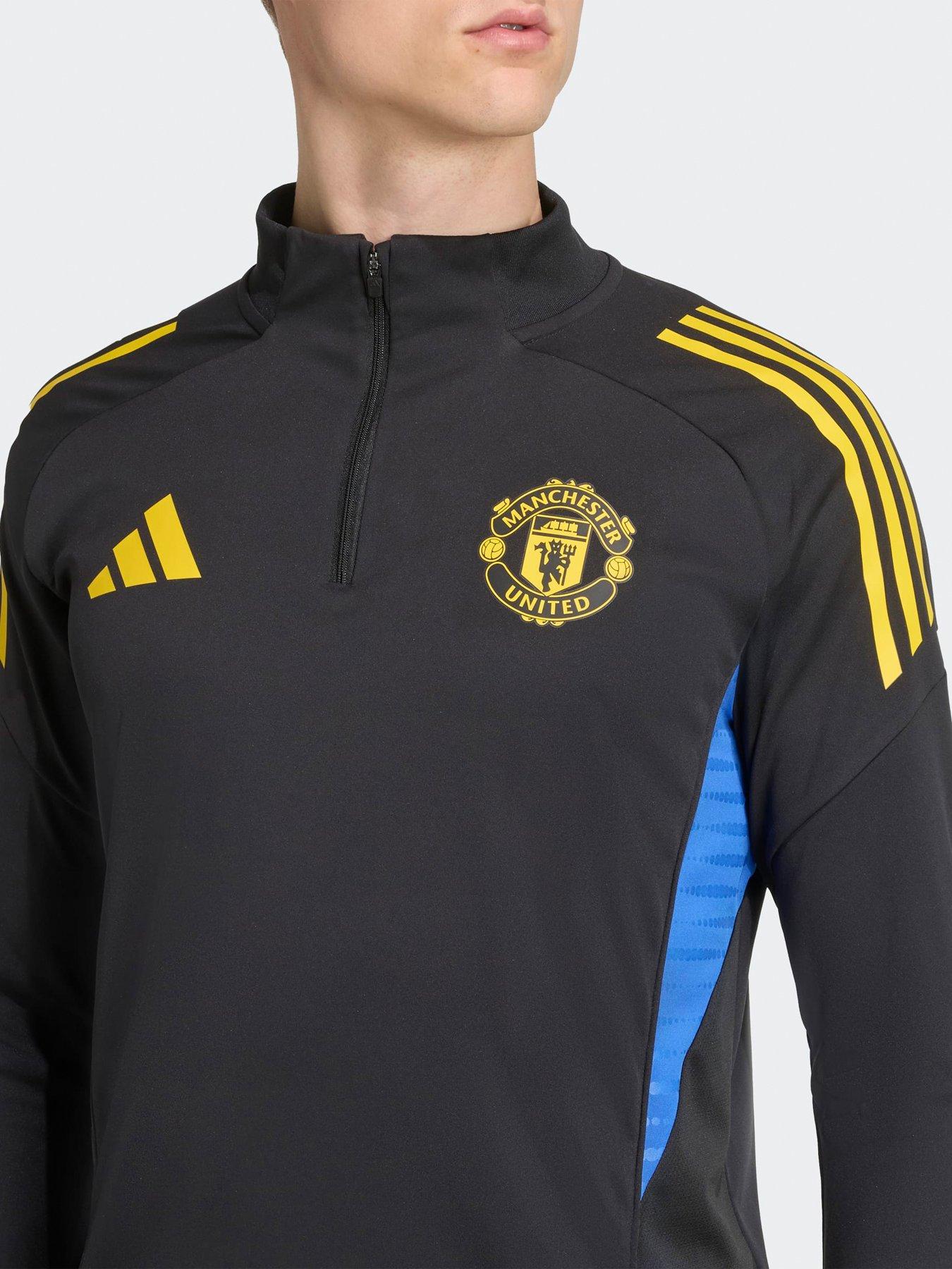 Image 4 of 5 of adidas Mens Manchester United Tiro 25 Competition Training Top - Black