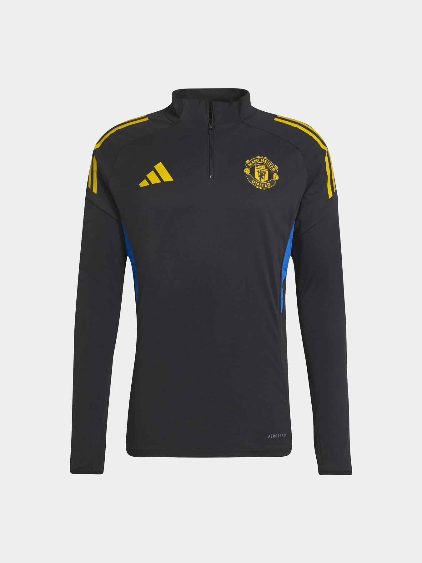 Image 5 of 5 of adidas Mens Manchester United Tiro 25 Competition Training Top - Black