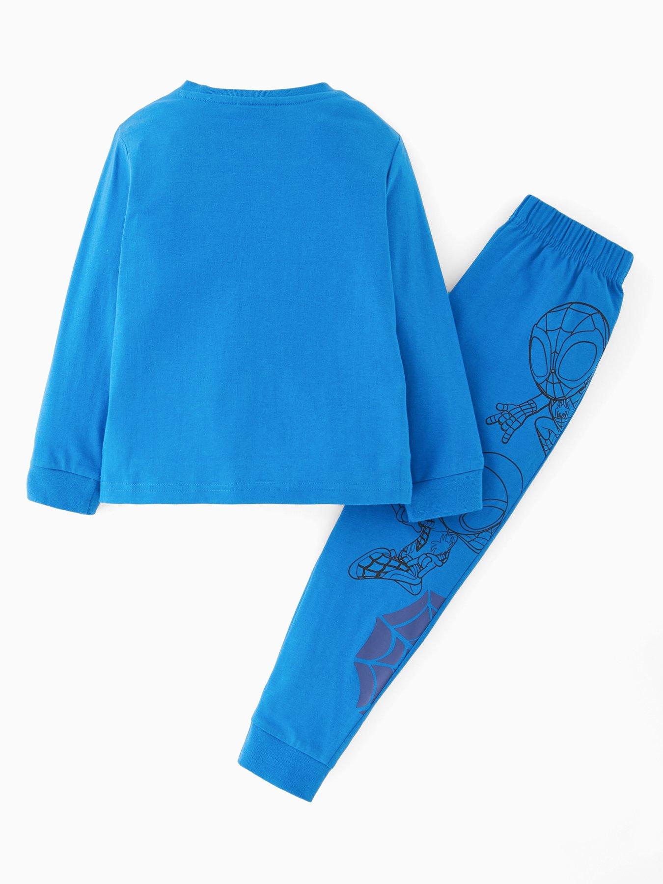 Image 2 of 4 of Spiderman Marvel Spidey Pyjamas - Blue