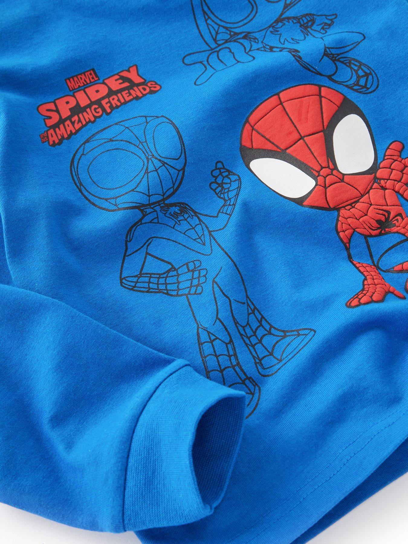 Image 3 of 4 of Spiderman Marvel Spidey Pyjamas - Blue
