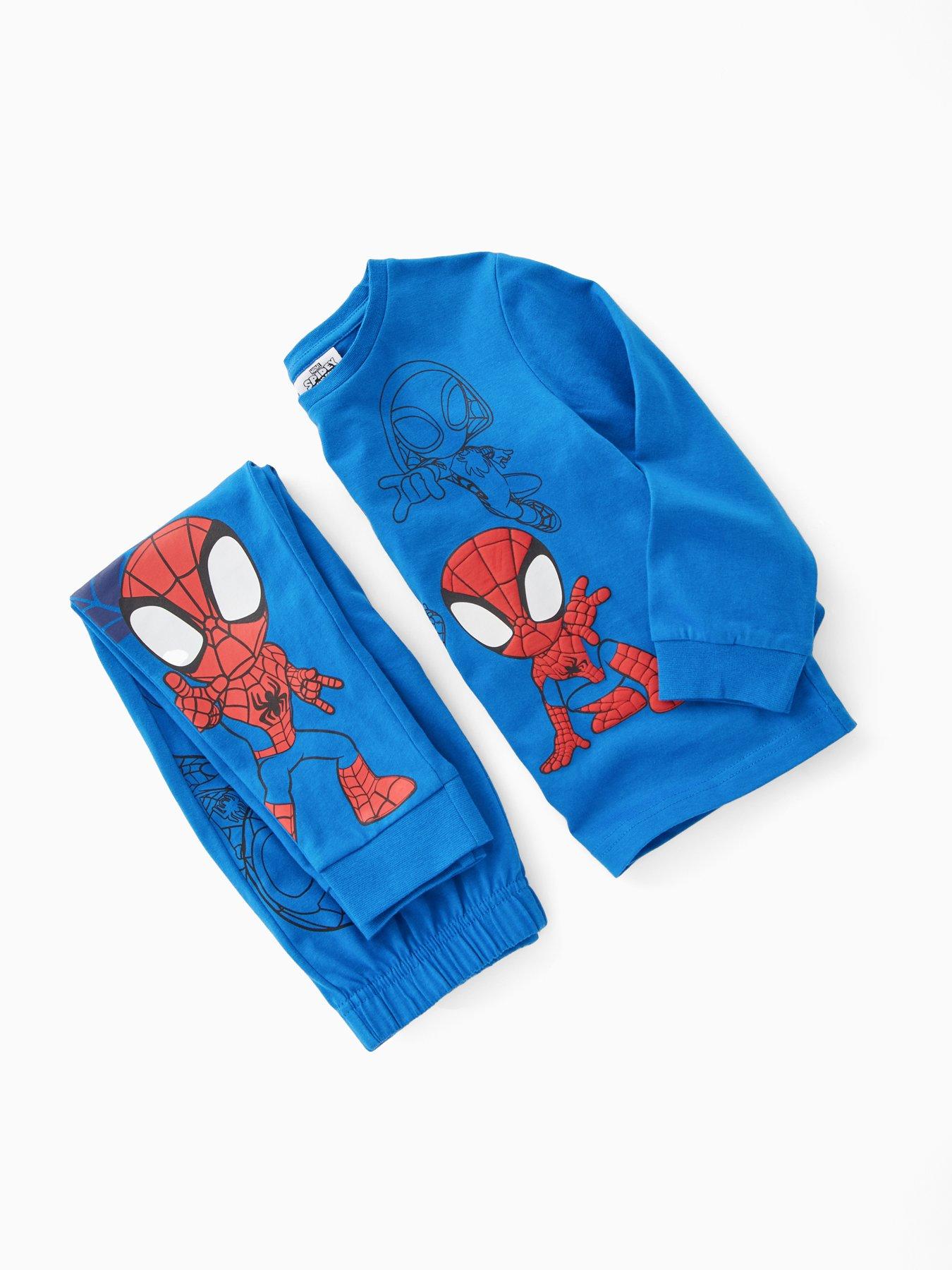 Image 4 of 4 of Spiderman Marvel Spidey Pyjamas - Blue