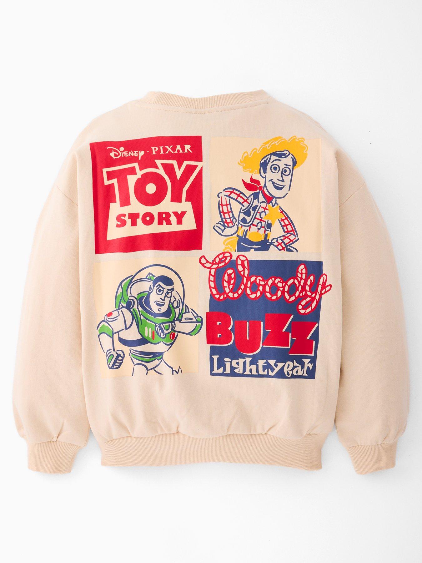 Image 2 of 5 of Toy Story Back Print Sweatshirt - Cream