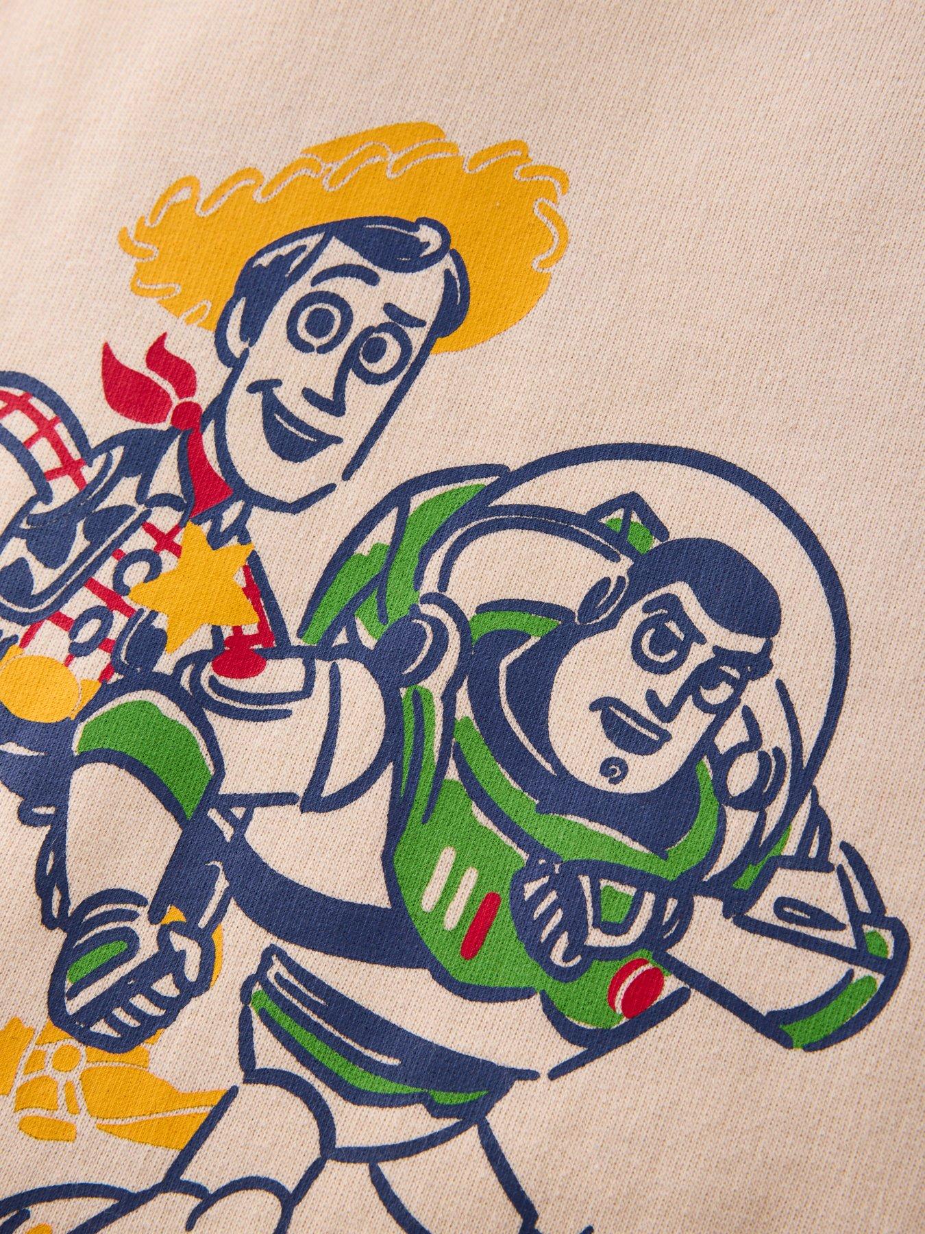 Image 5 of 5 of Toy Story Back Print Sweatshirt - Cream