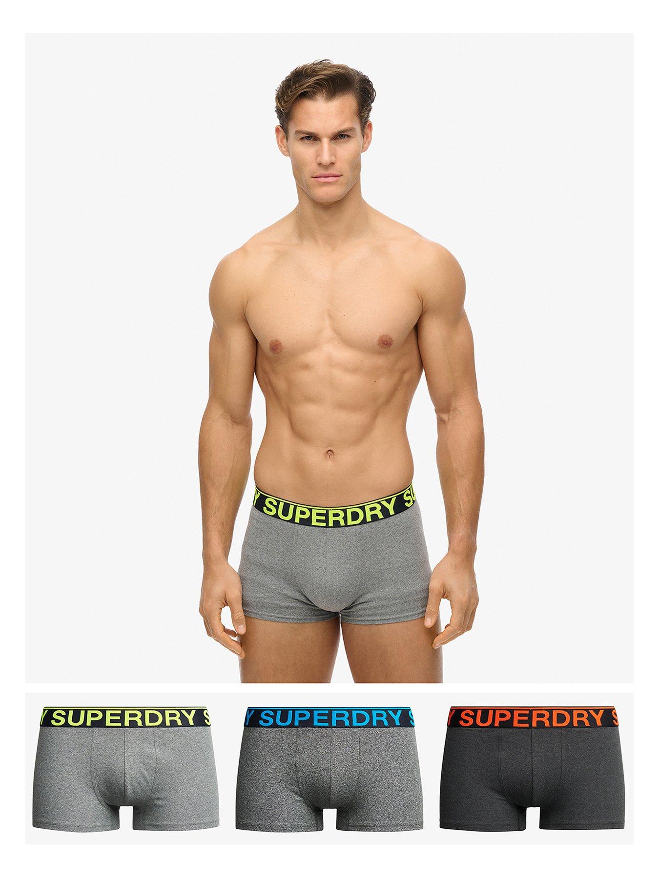 Image of Superdry 3 Pack Trunks- Multi