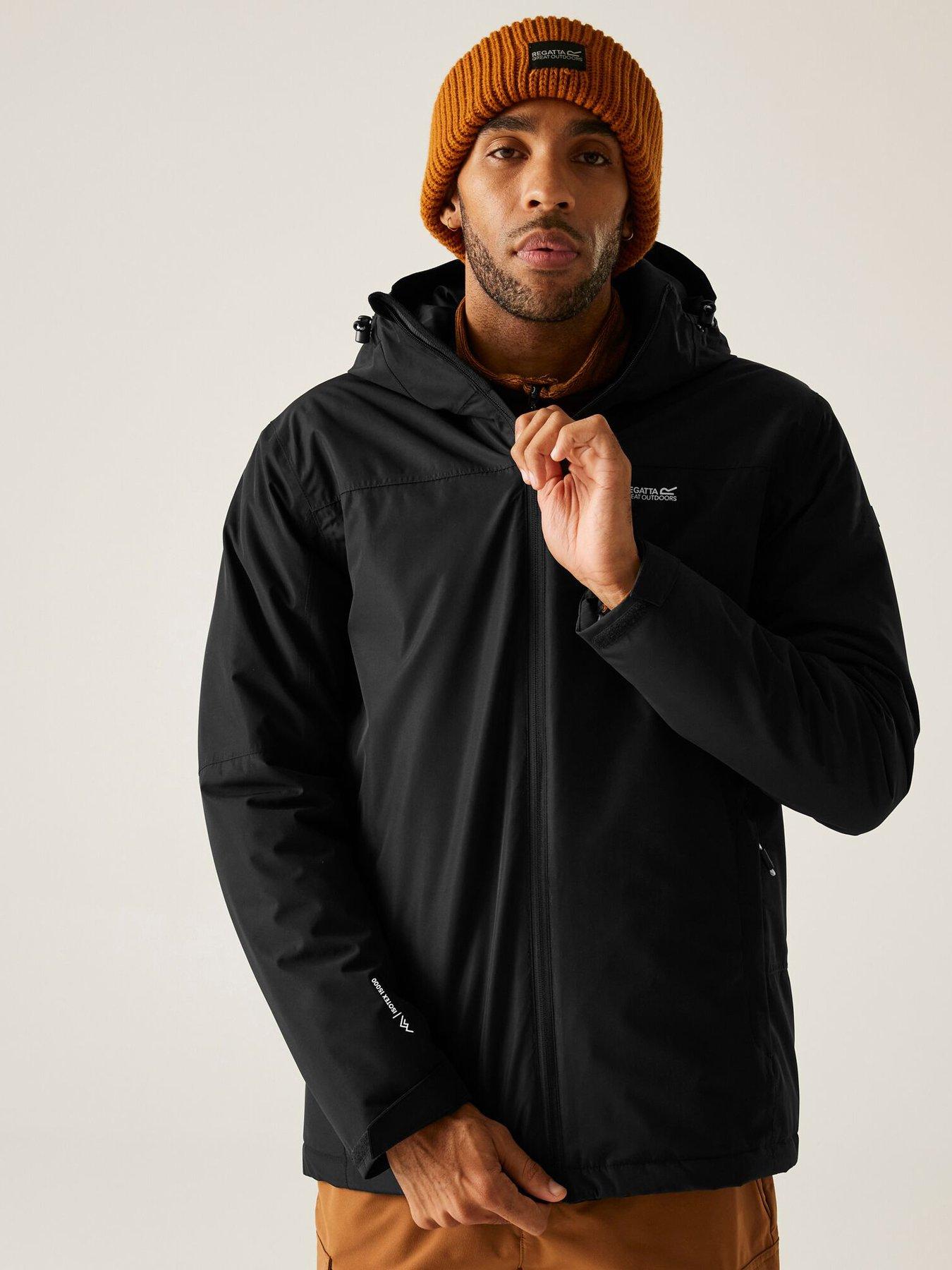 Regatta Mens Thornbridge Waterproof Insulated Jacket, Black, Size 2Xl, Men