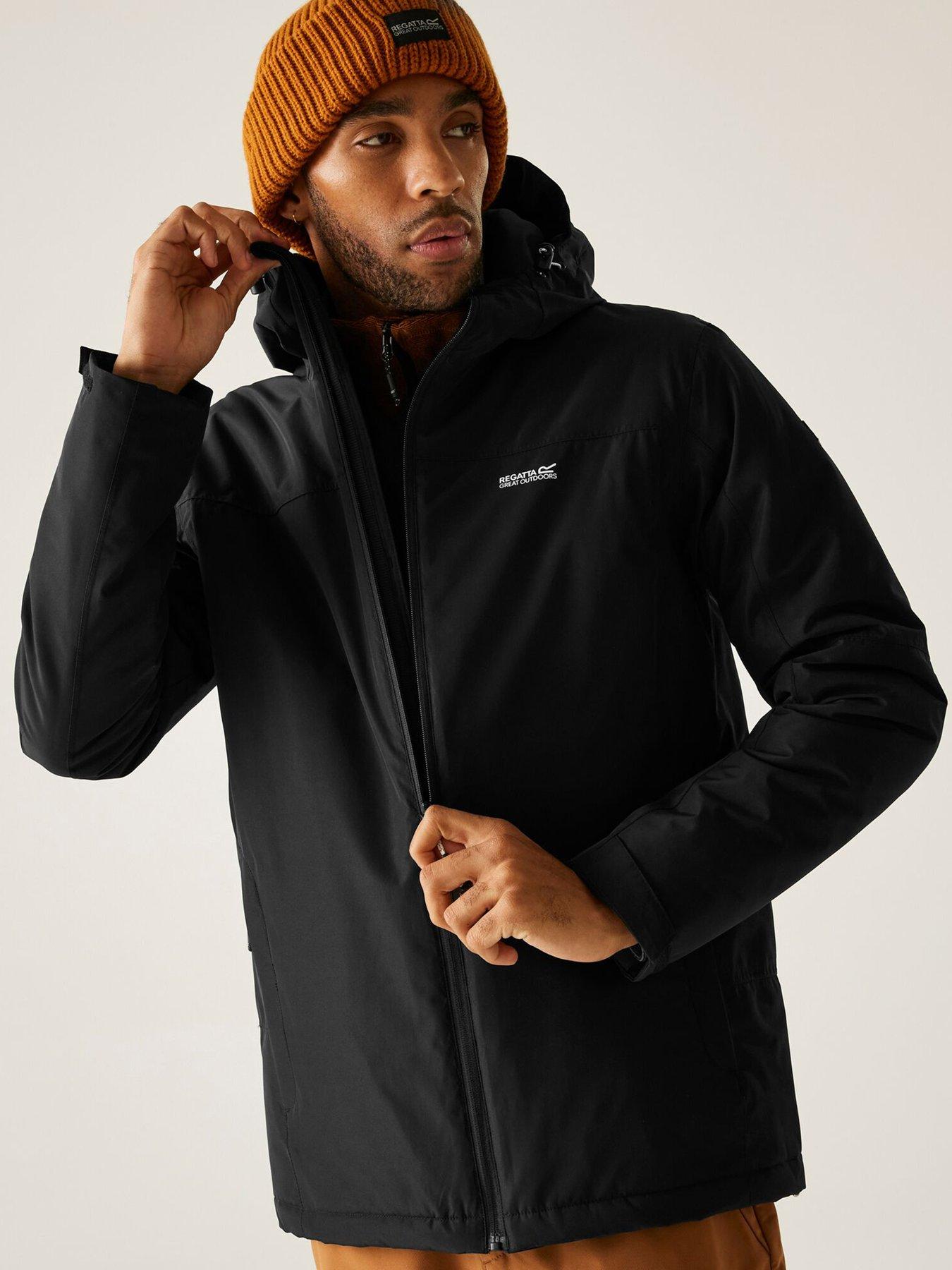 Image 1 of 6 of Regatta Mens Thornbridge Waterproof Insulated Jacket - Black