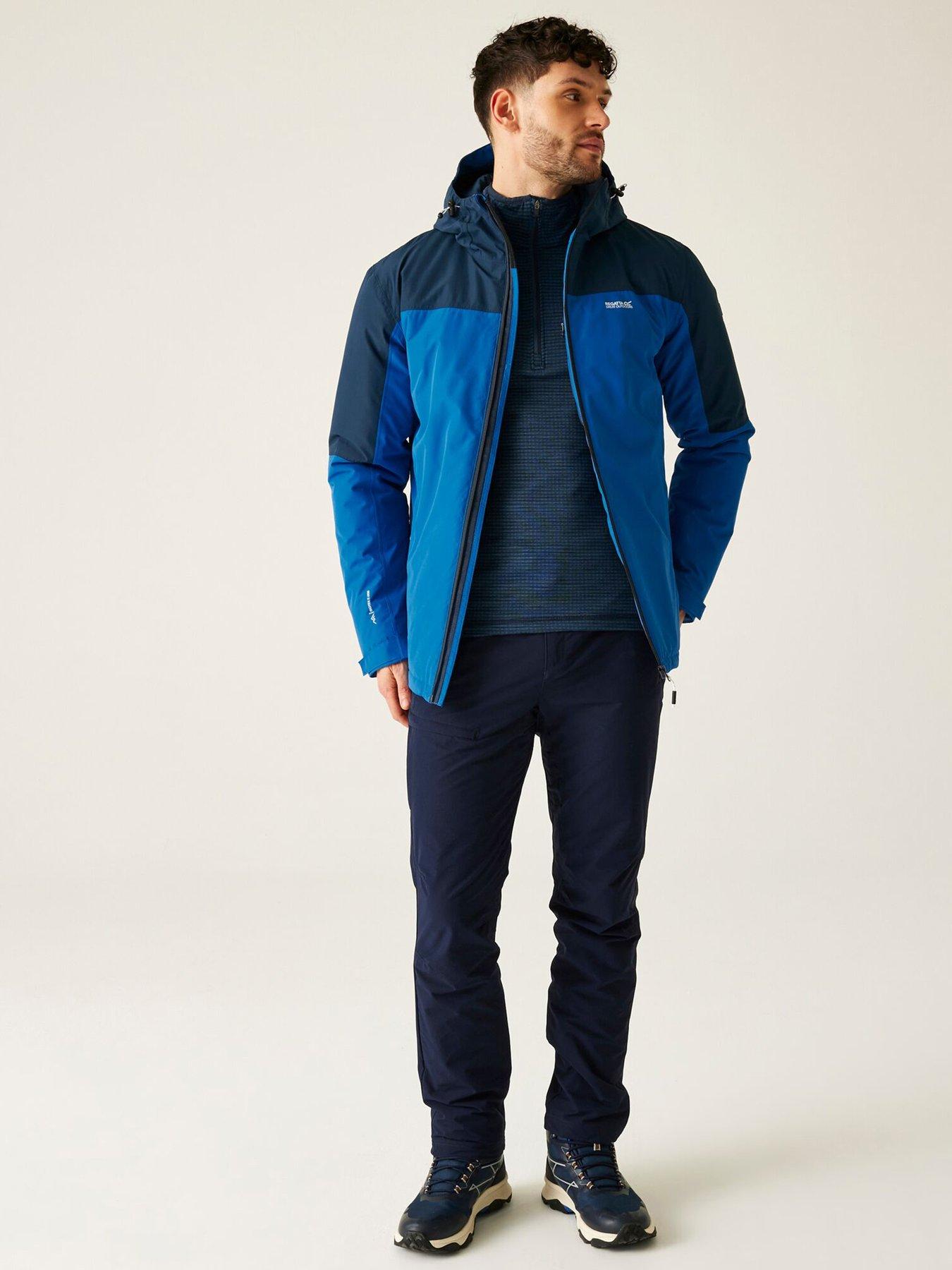 Image 3 of 6 of Regatta Mens Thornbridge Waterproof Insulated Jacket - Blue