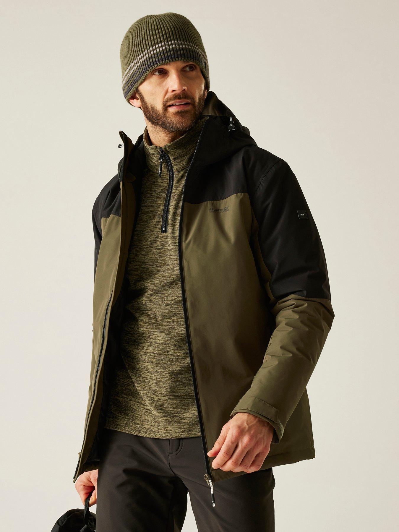 Regatta Mens Thornbridge Waterproof Insulated Jacket - Green, Green, Size L, Men