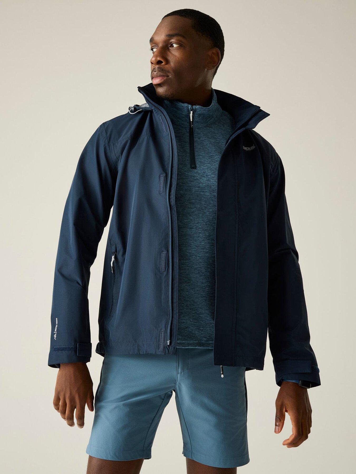 Regatta: Mens Matt Ii Waterproof Shell Jacket - Navy
