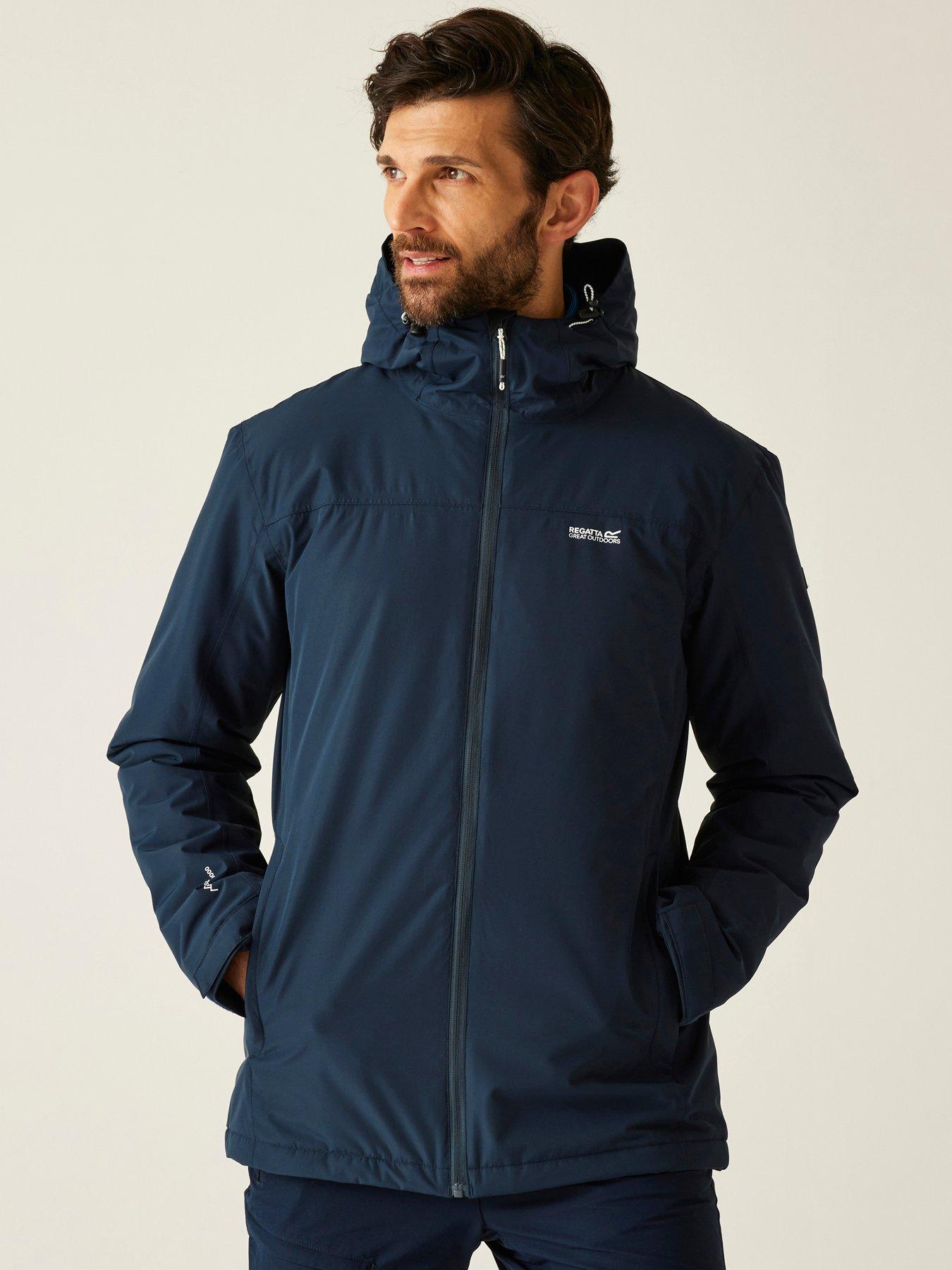 Regatta Mens Thornbridge Waterproof Insulated Jacket - Navy, Navy, Size L, Men