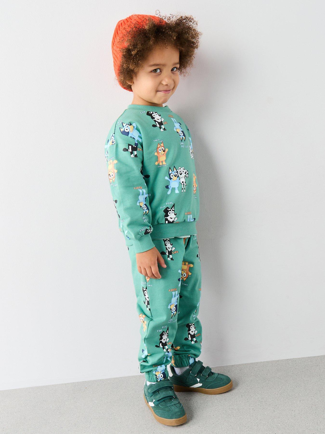 Bluey Sweat Set - Green