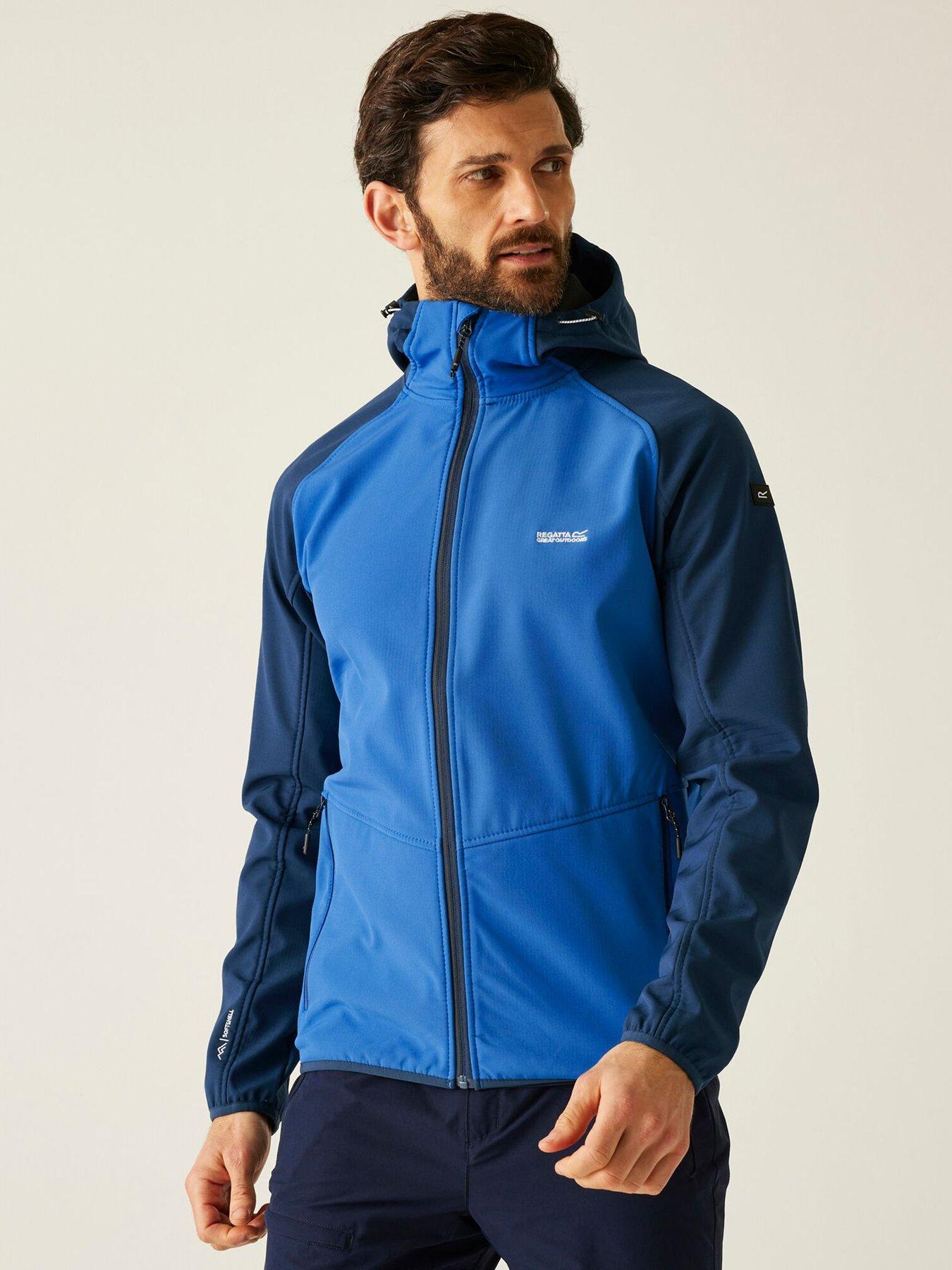 Regatta Mens Arec Iii Softshell Jacket, Blue, Size 2Xl, Men