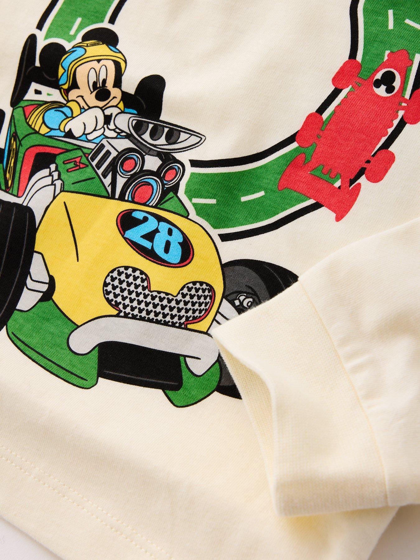 Image 4 of 6 of Mickey Mouse Disney's Mickey Cars Pyjamas - Green