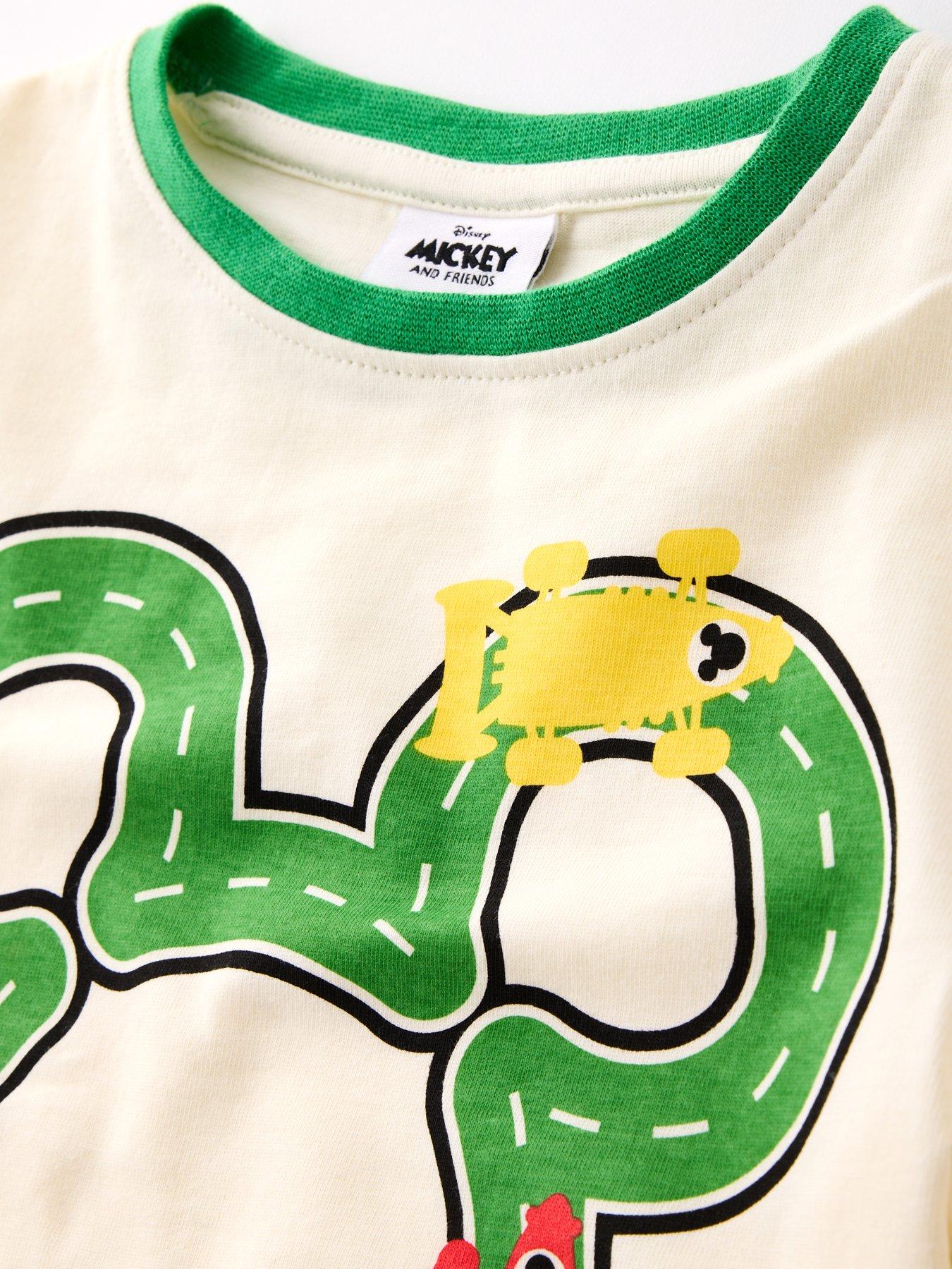 Image 6 of 6 of Mickey Mouse Disney's Mickey Cars Pyjamas - Green