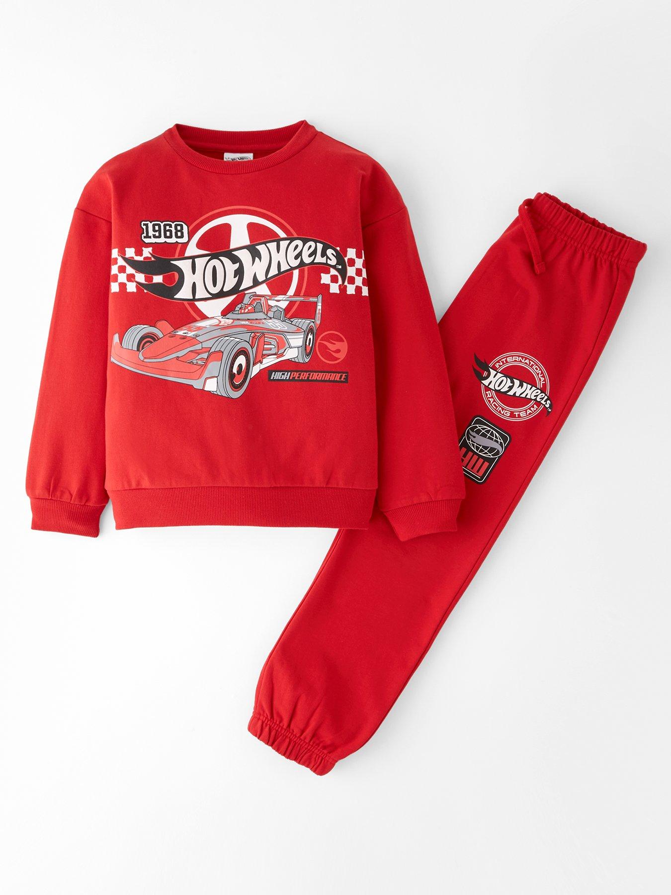 Hot Wheels Sweat Set - Red