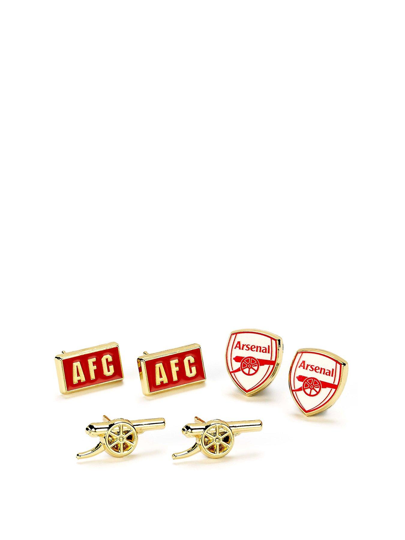 Arsenal Stud Earring Set - Gold Finish
