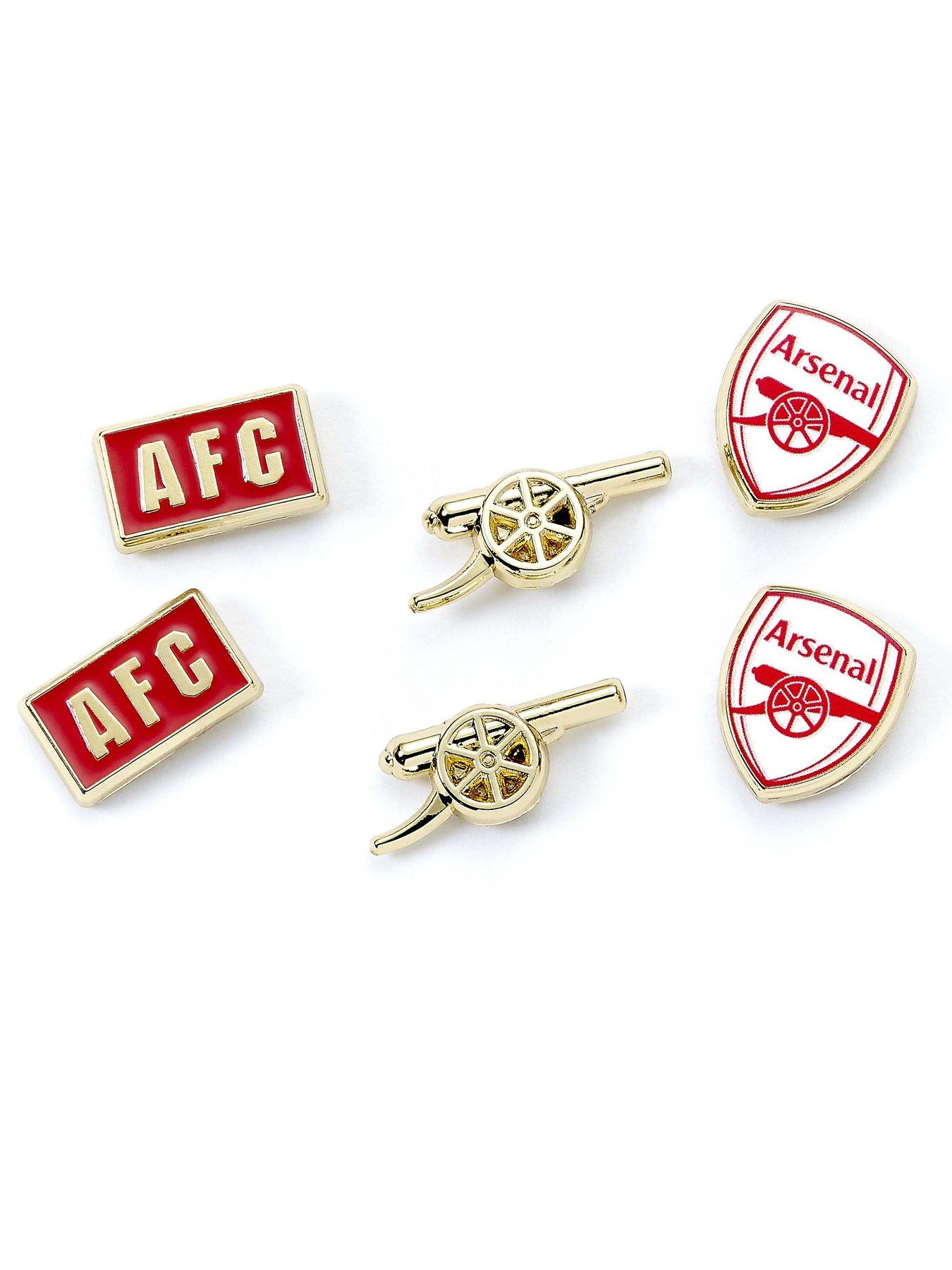 Arsenal Stud Earring Set - Gold Finish | Very