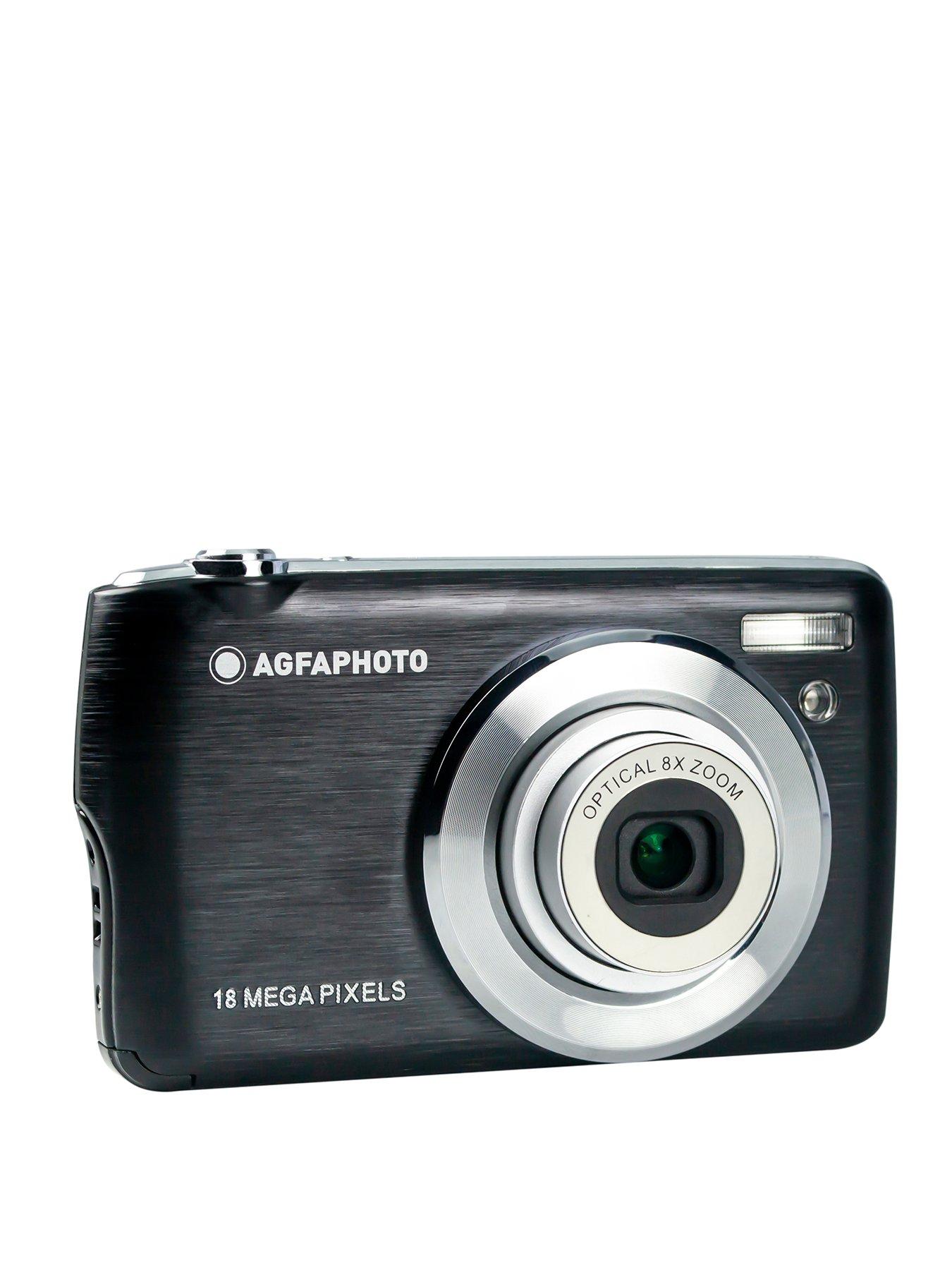 Image 2 of 7 of Agfa DC8200 Camera Kit with Sandisk 32GB SD, Card Reader &amp; Shoulder Bag - Black