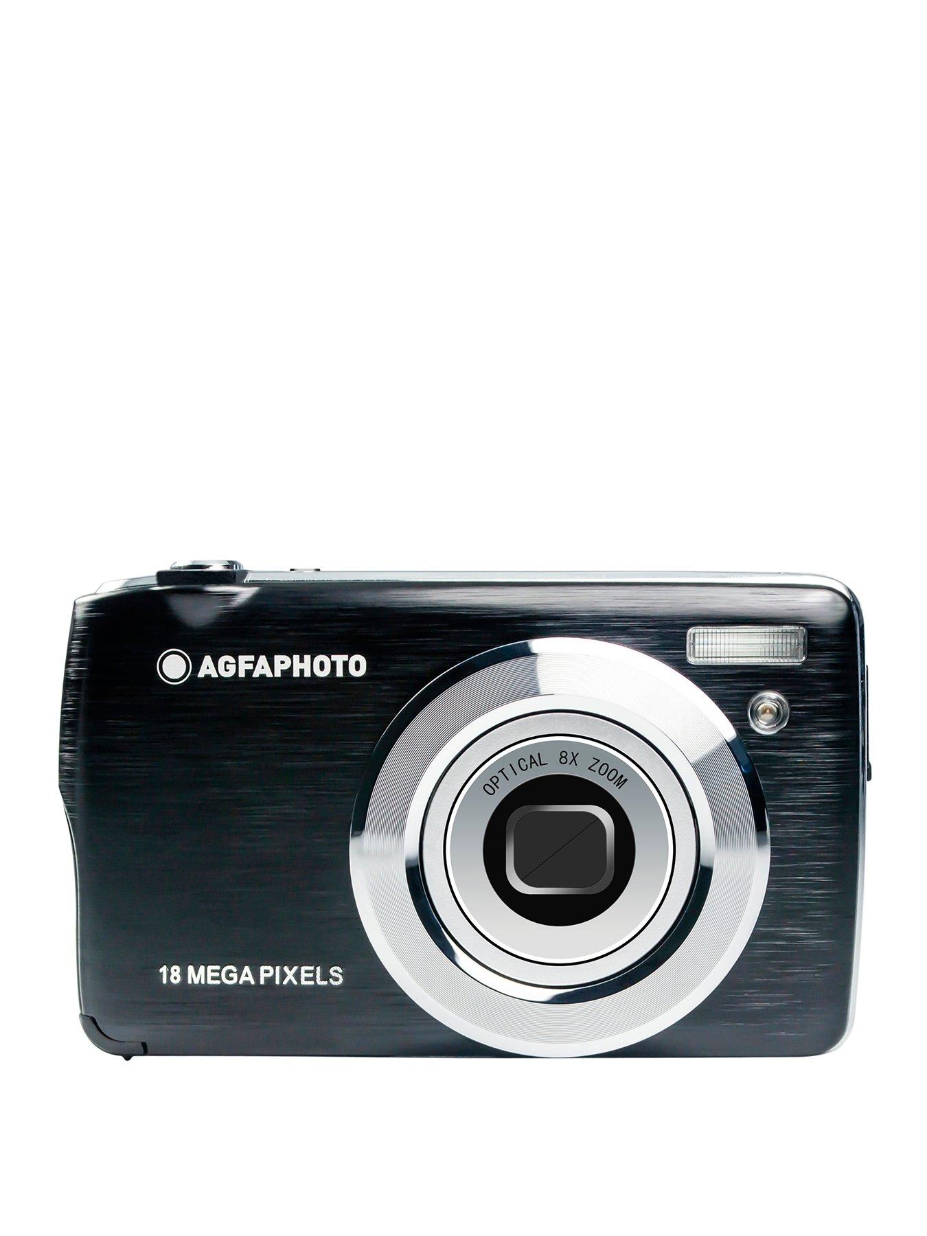 Image 3 of 7 of Agfa DC8200 Camera Kit with Sandisk 32GB SD, Card Reader &amp; Shoulder Bag - Black