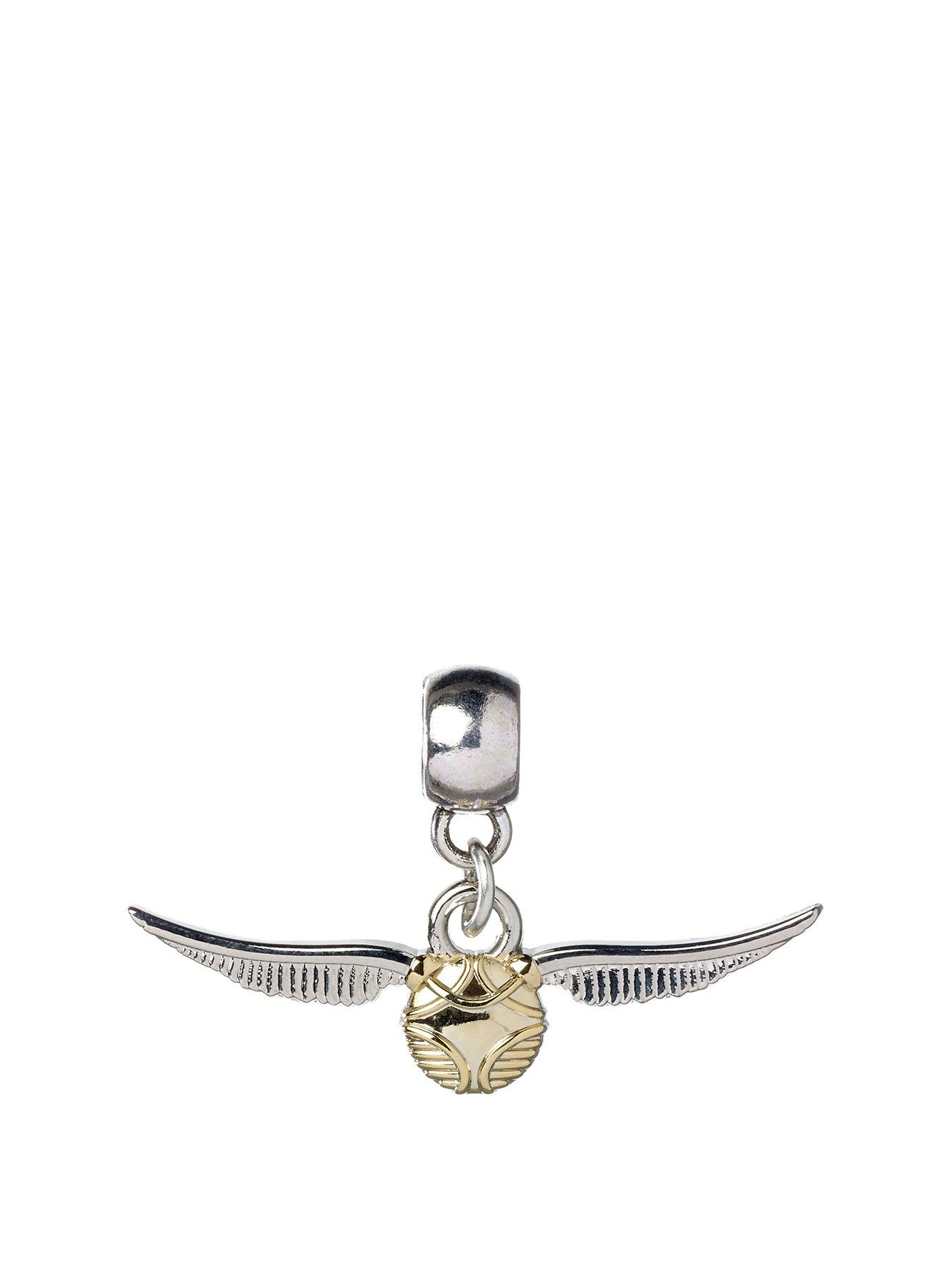 Harry Potter Golden Snitch Slider Charm Silver