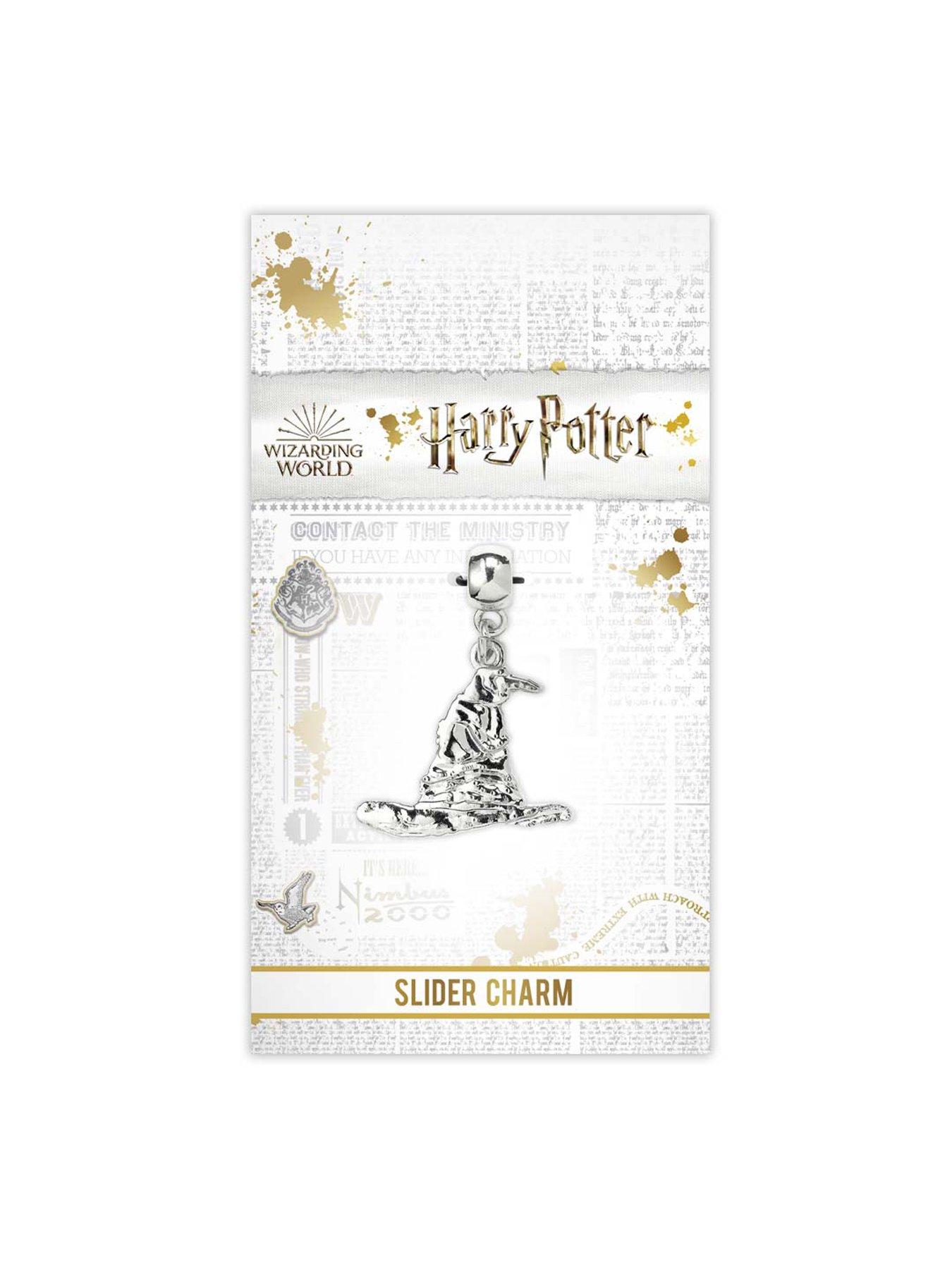 Image 2 of 2 of Harry Potter Sorting Hat Slider Charm Silver