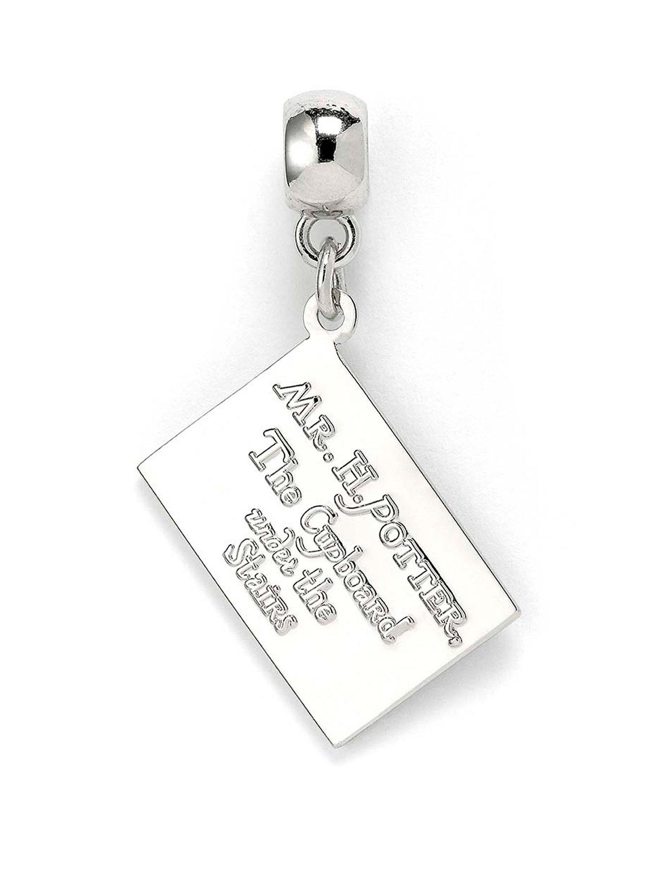 Harry Potter Hogwarts Acceptance Letter Slider Charm Silver