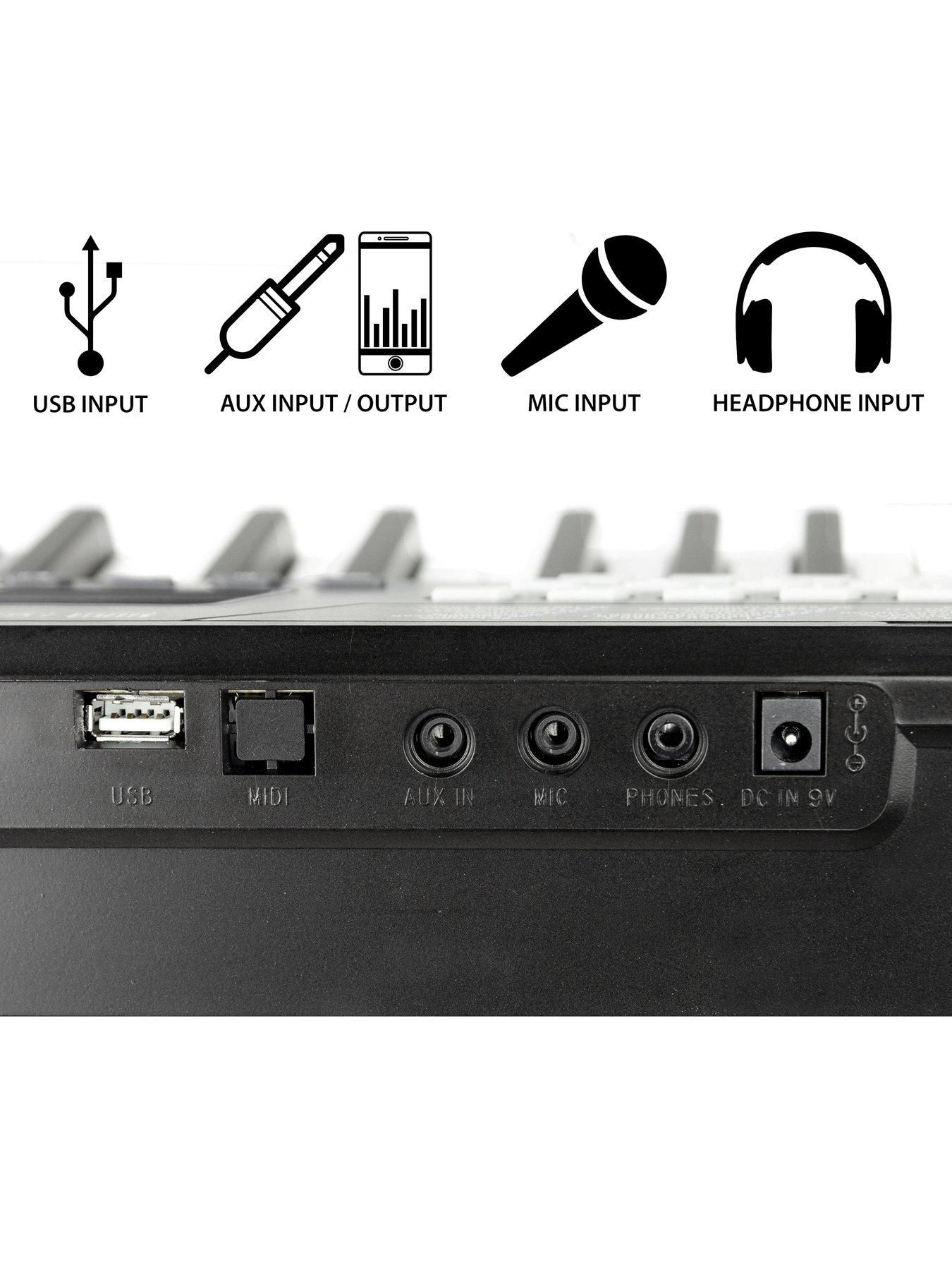 Image 6 of 7 of RockJam RJ650BT Keyboard Super kit with Bluetooth
