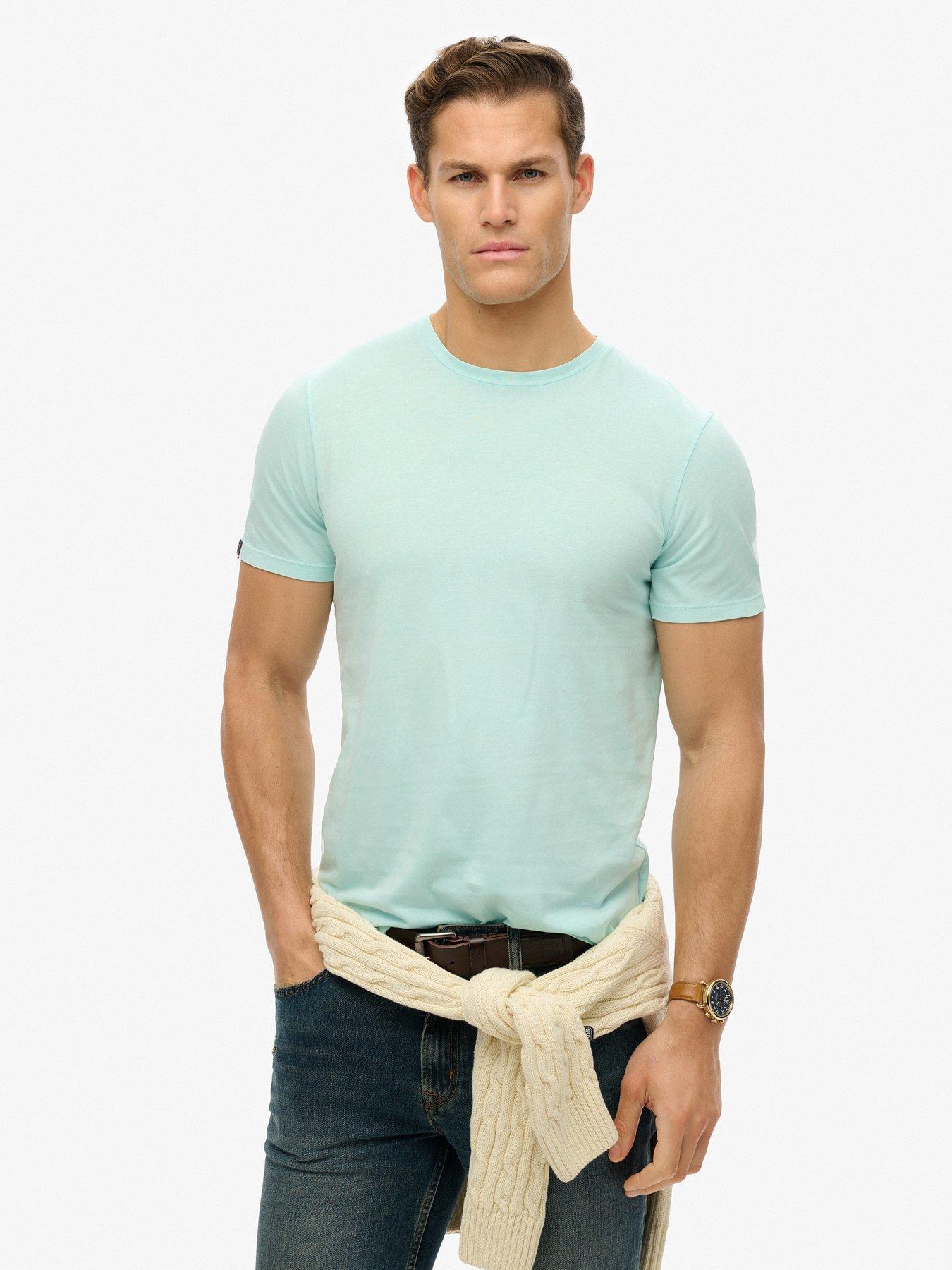 undefined Classic Essential T-Shirt - Light Blue