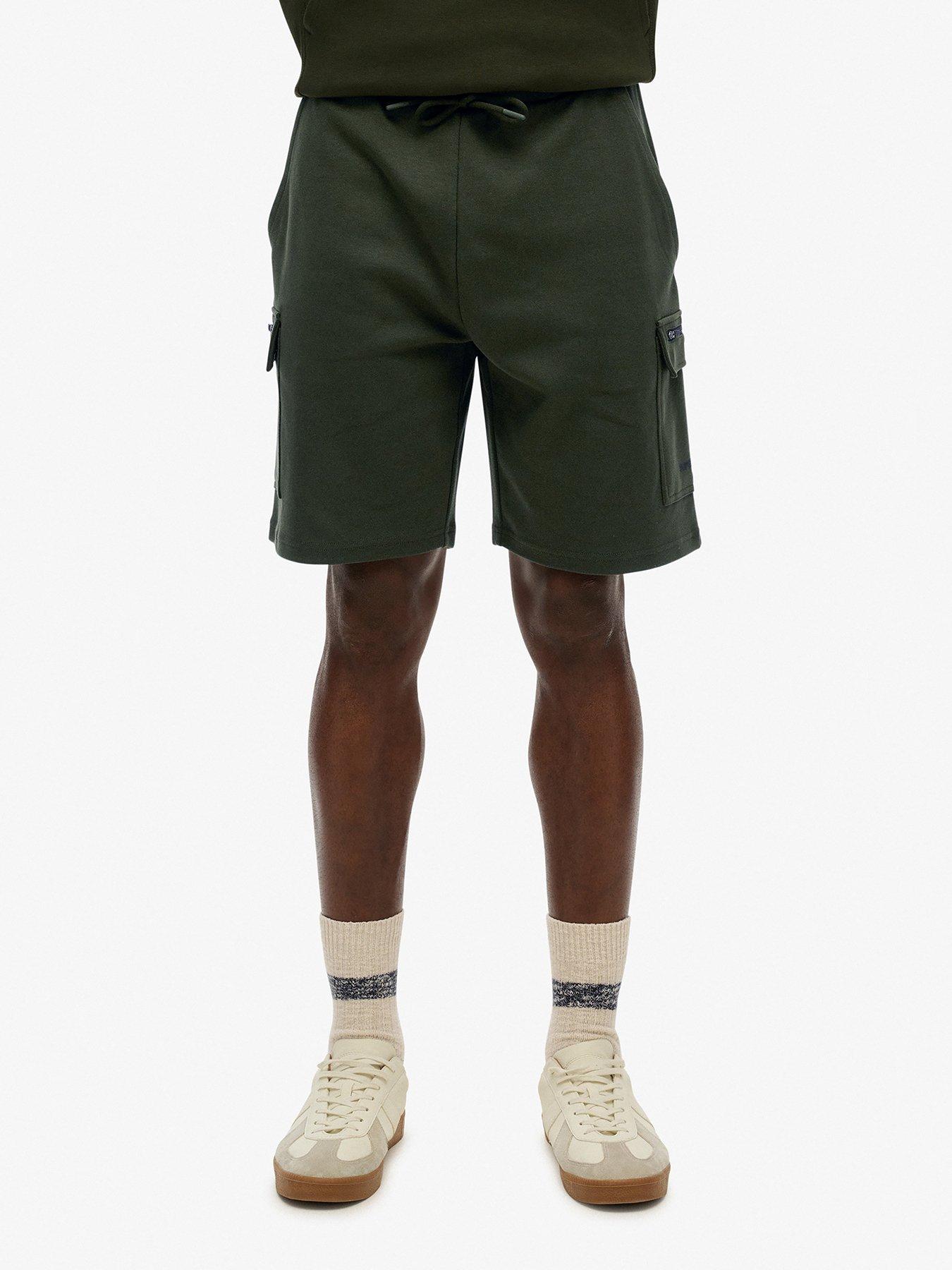 undefined Tech Logo Cargo Shorts - Khaki