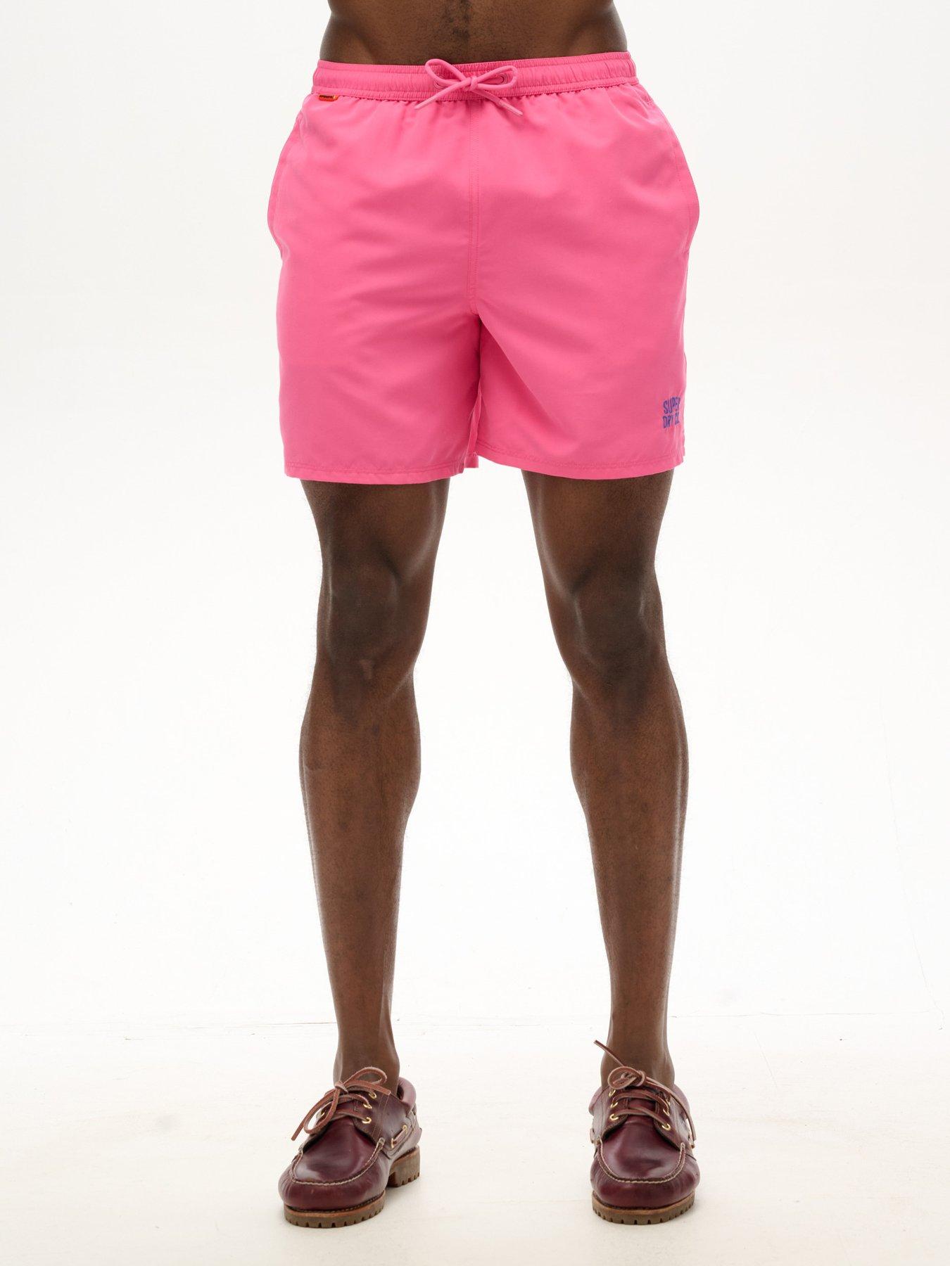 undefined Essential 17-inch Swim Shorts - Pink