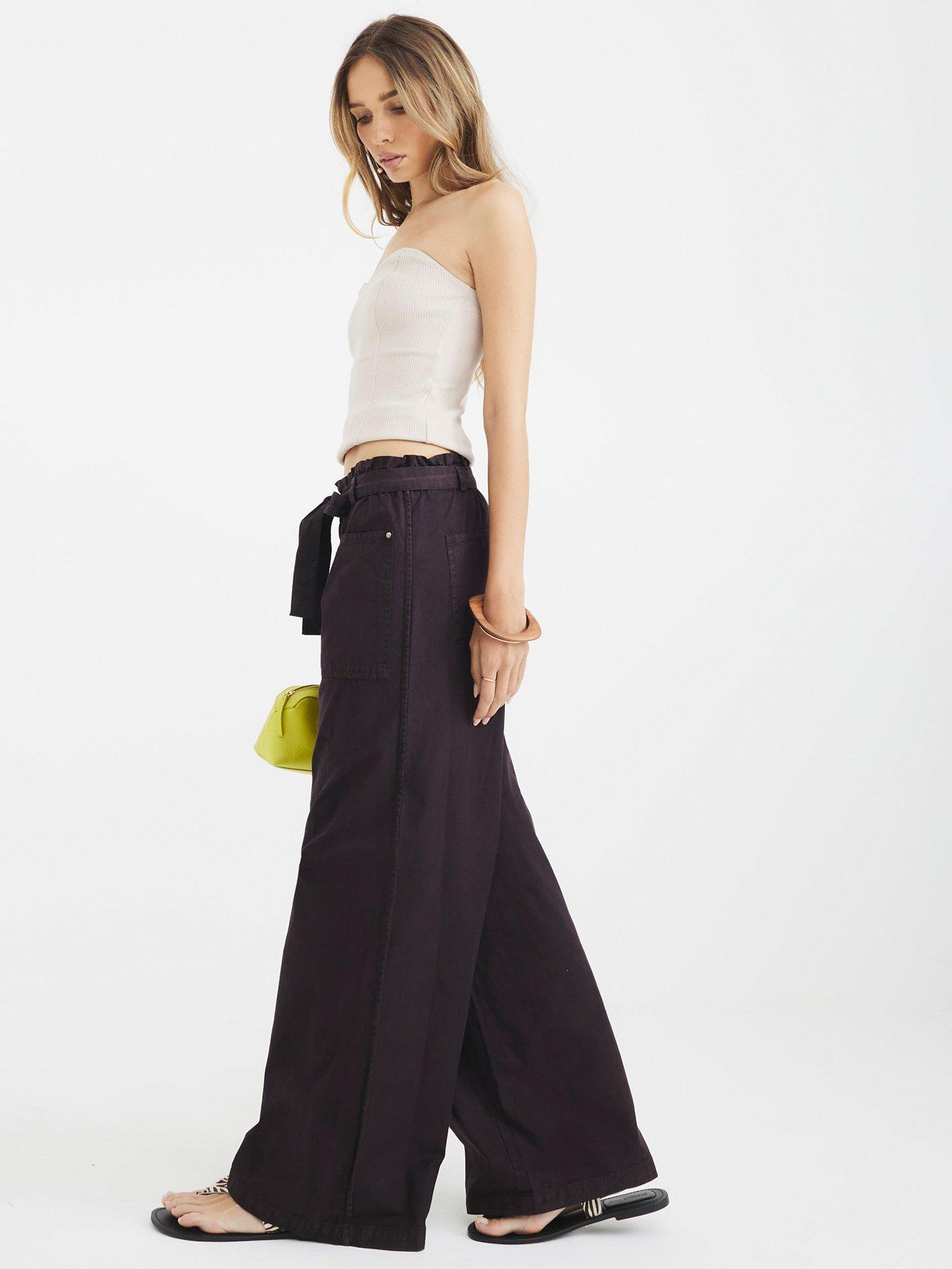 Image 3 of 4 of River Island Petra Paperbag Trouser