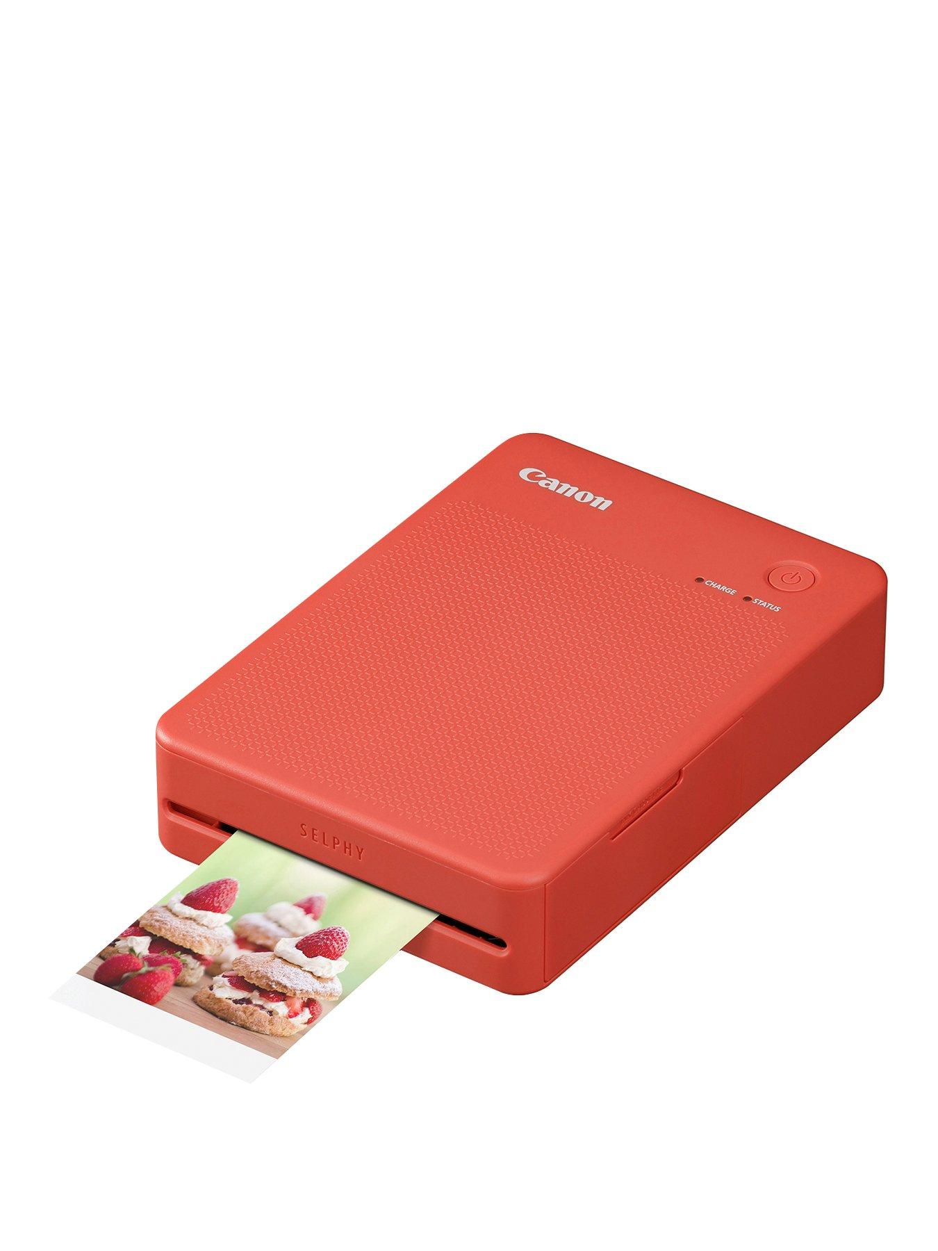 Canon Selphy QX20 Instant Photo Printer - Terracotta Red