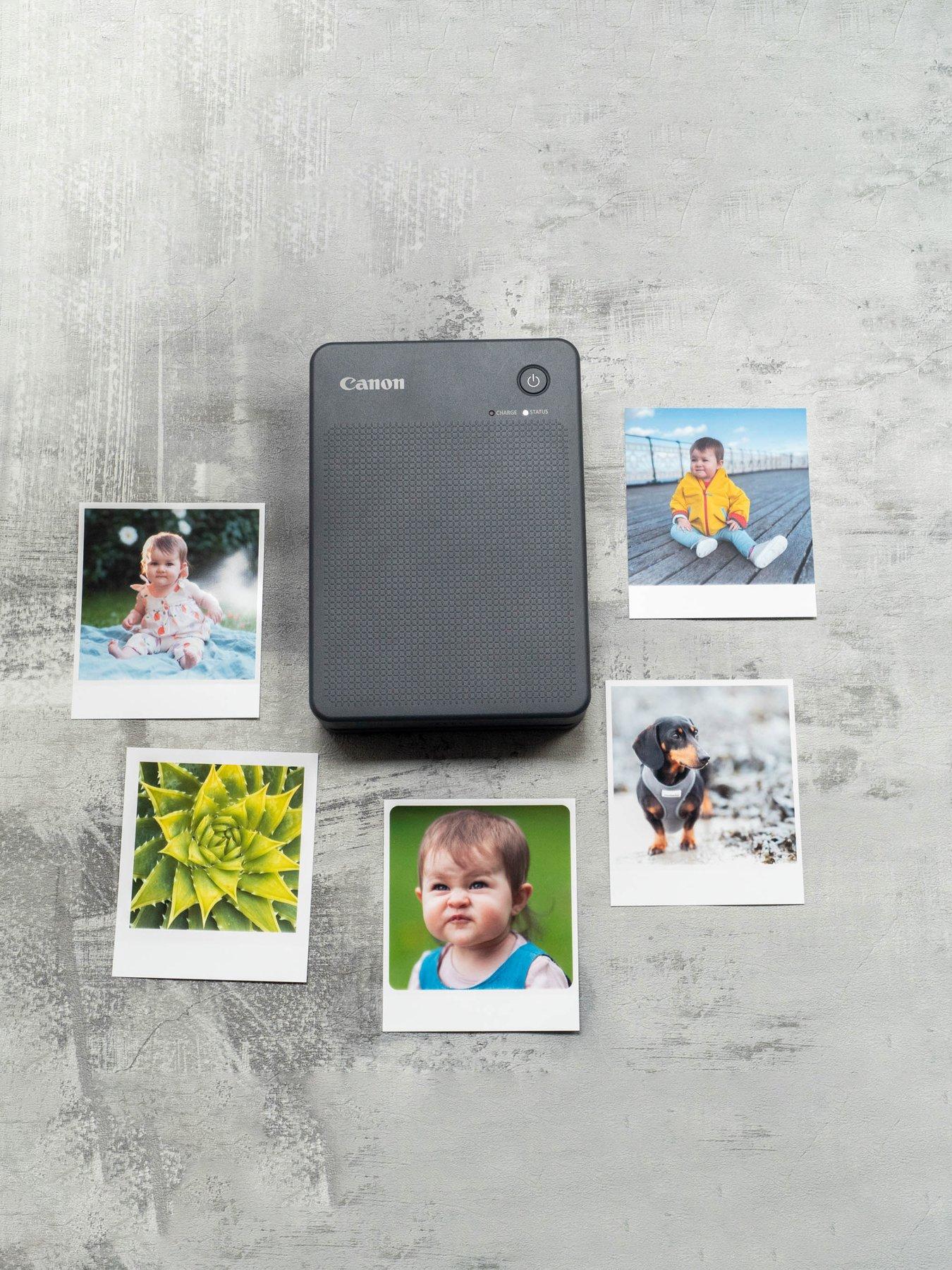 Image 7 of 7 of Canon Selphy QX20 Instant Photo Printer Including 60 Shot Print Media - Dark Grey