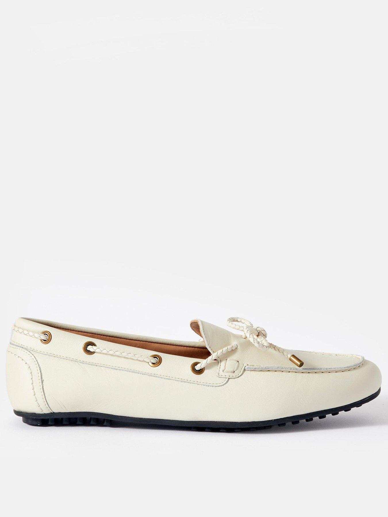 undefined Sally Boat Shoe - Cream