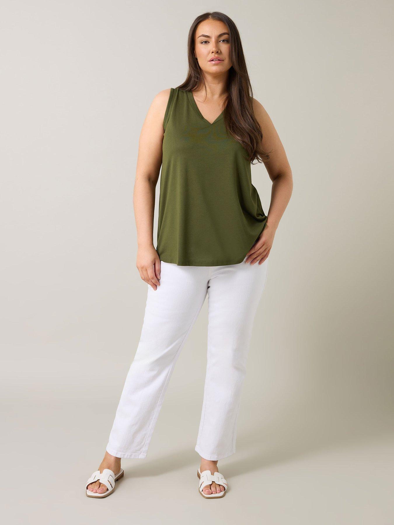 Image 3 of 4 of Evans Modal Rich Vest - Green