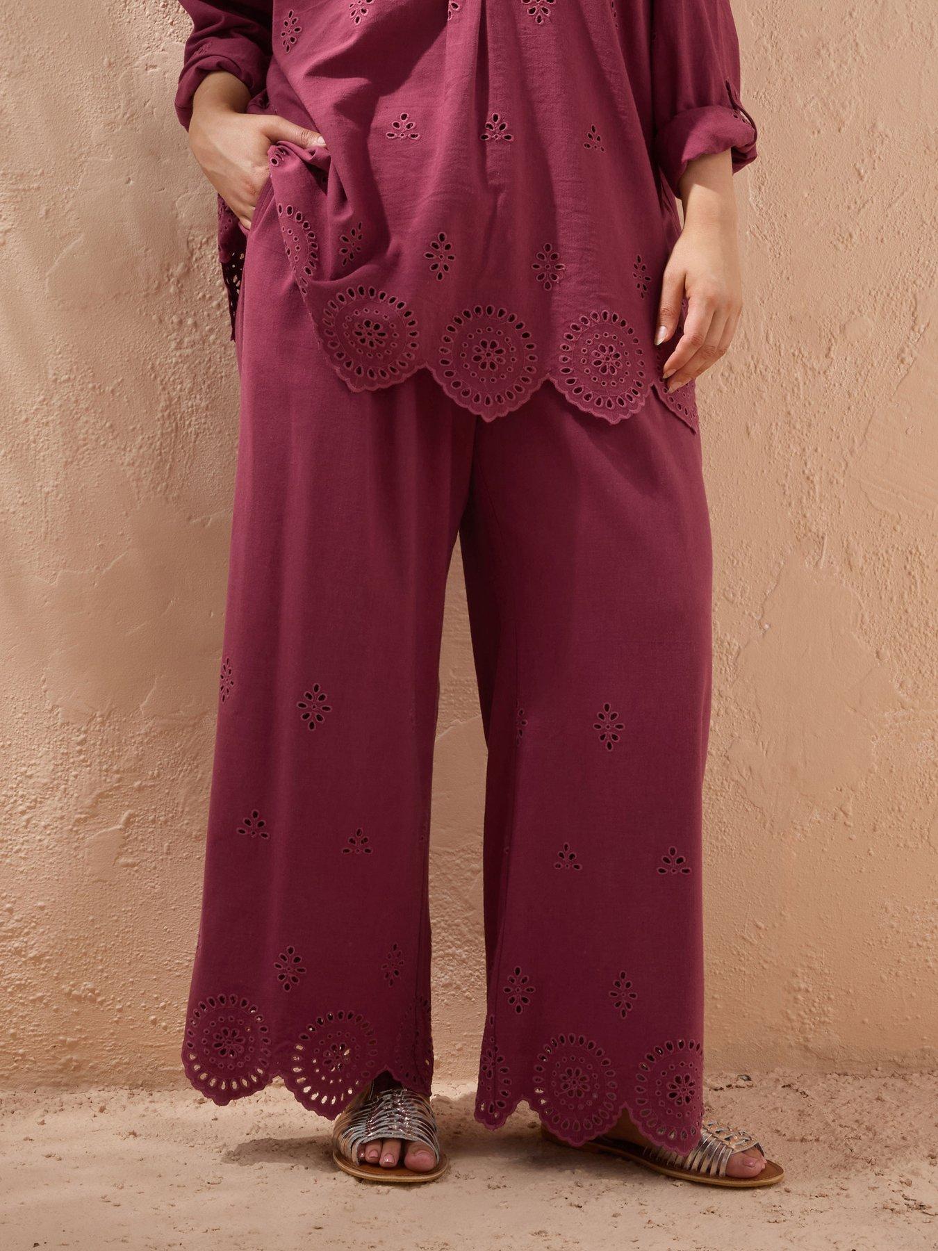 undefined Cutwork Trouser