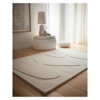 Peely Rug The Very Collection Sculpted Wool Pebble Rug | Very