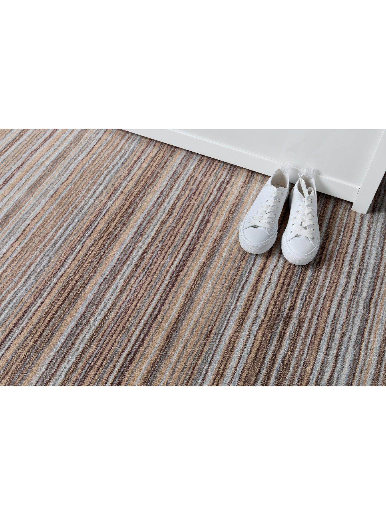 Image 4 of 4 of The Very Collection Fine Stripes Beige Runner