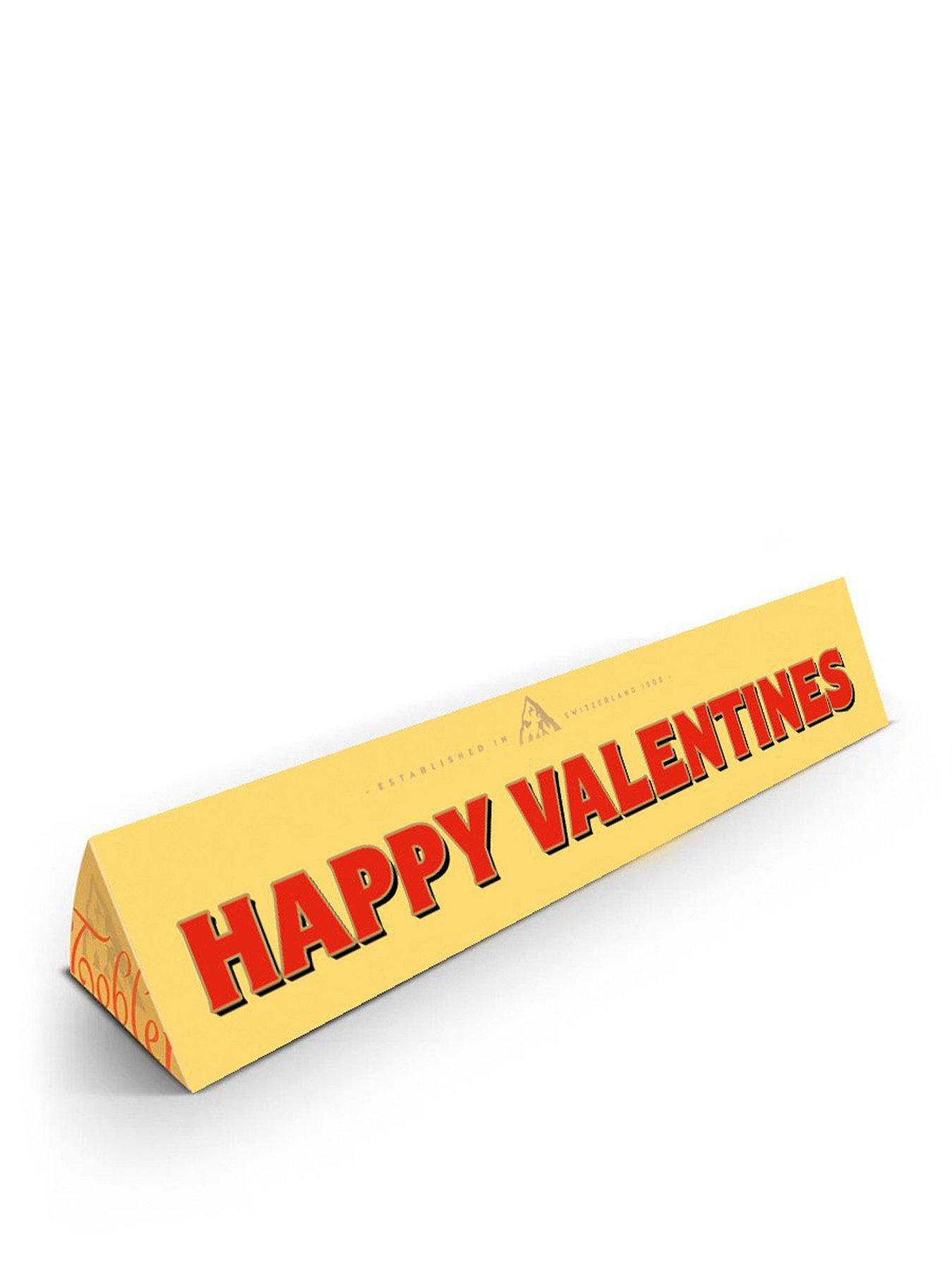 Toblerone Happy Valentines' Toblerone bar